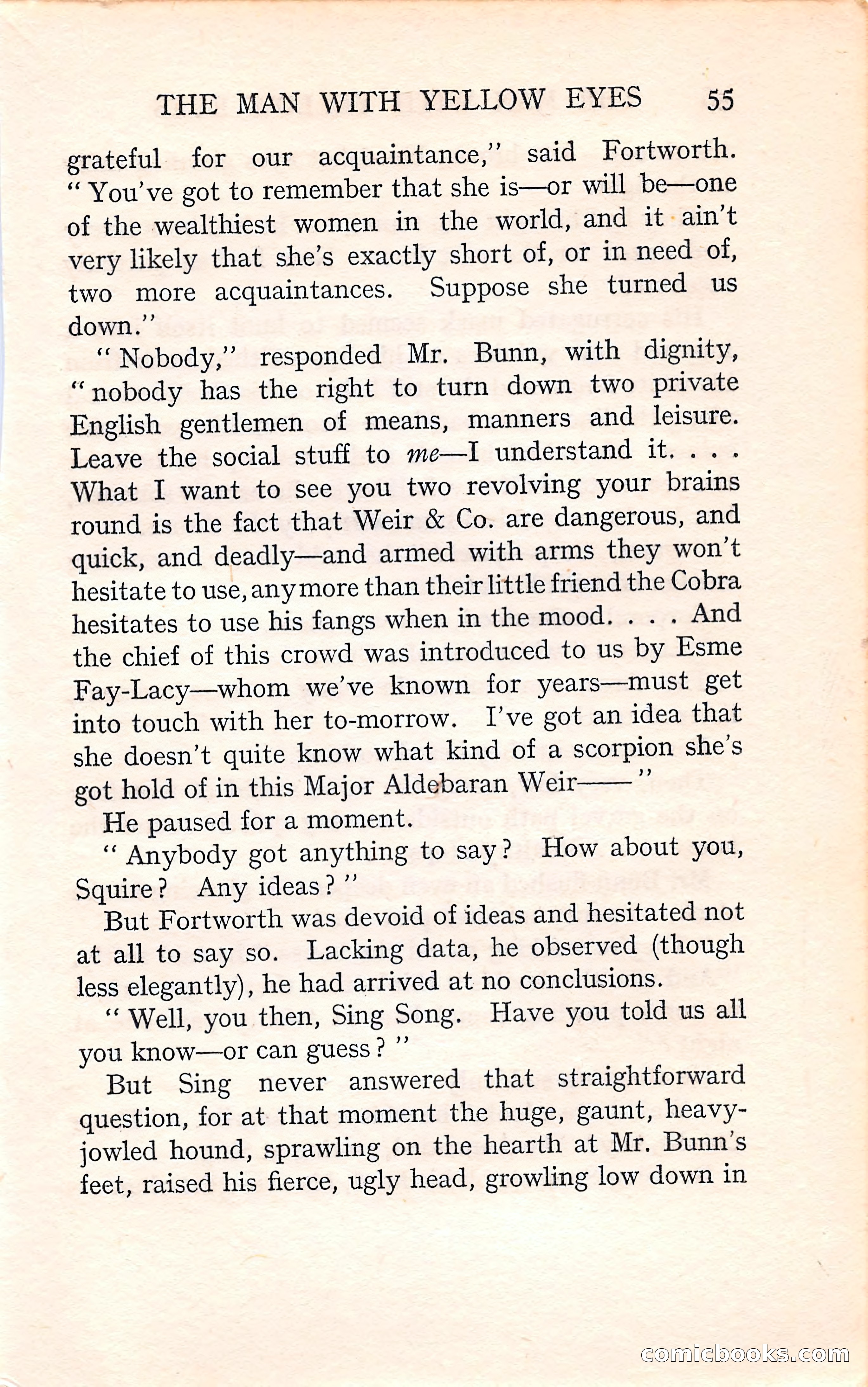The Man with Yellow Eyes — page 55 of 255