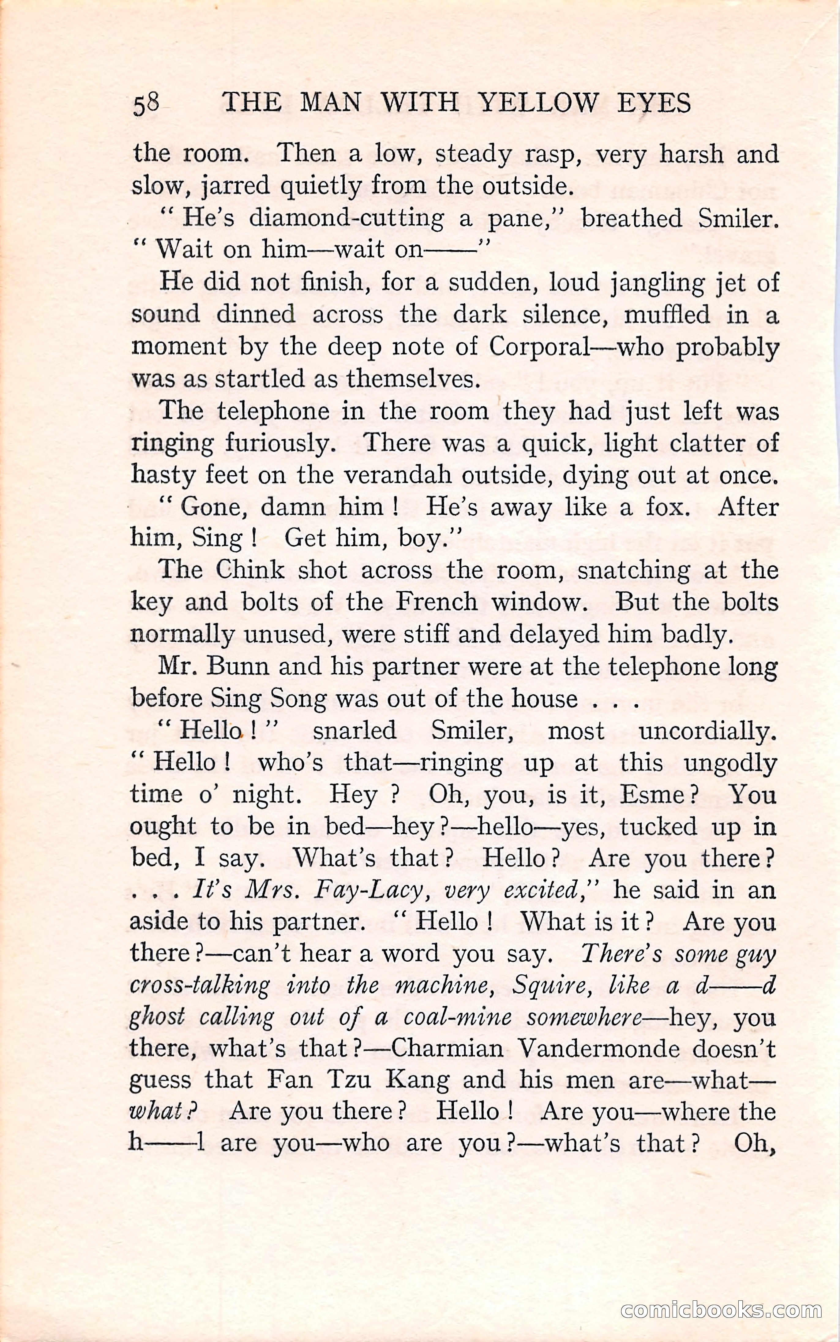 The Man with Yellow Eyes — page 58 of 255