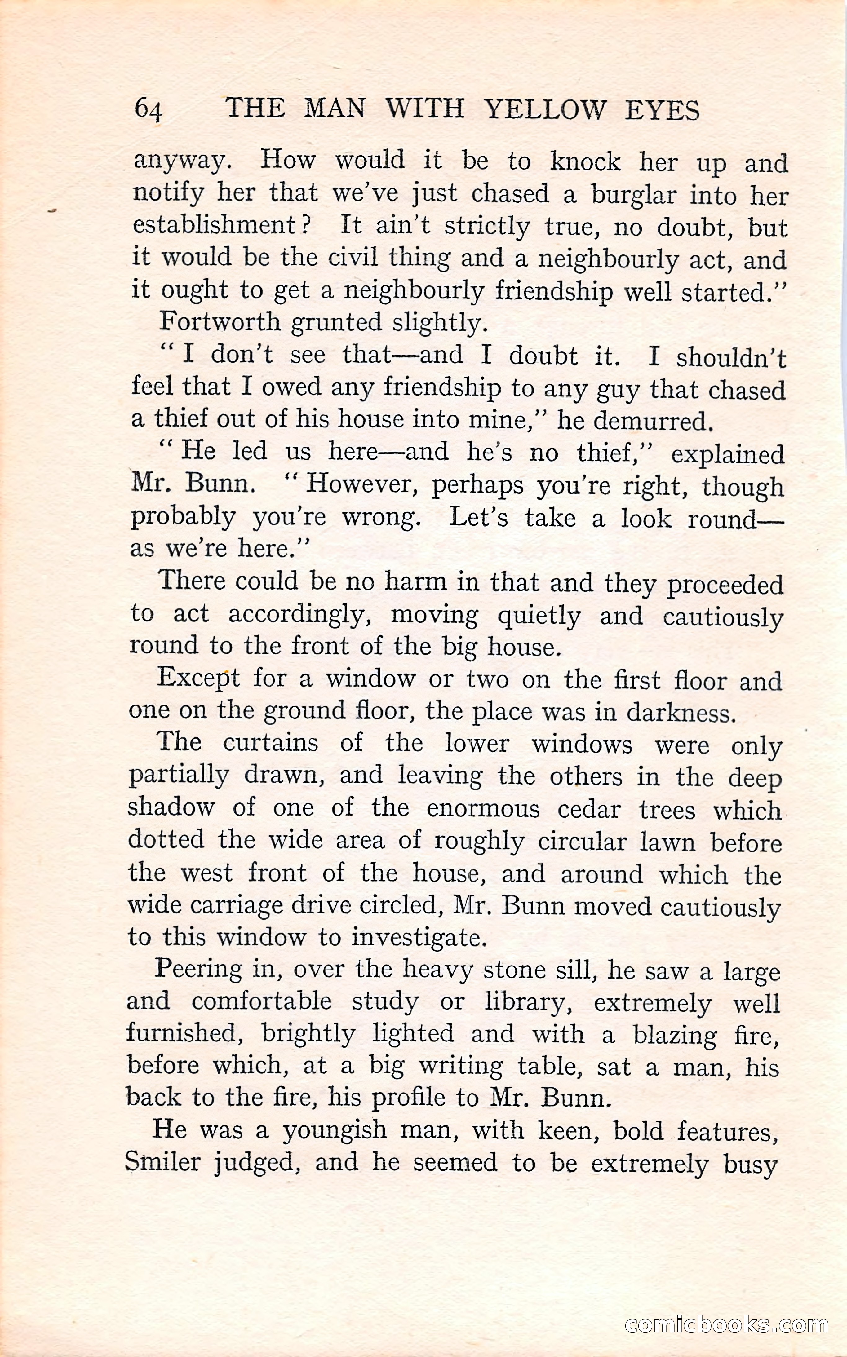 The Man with Yellow Eyes — page 64 of 255