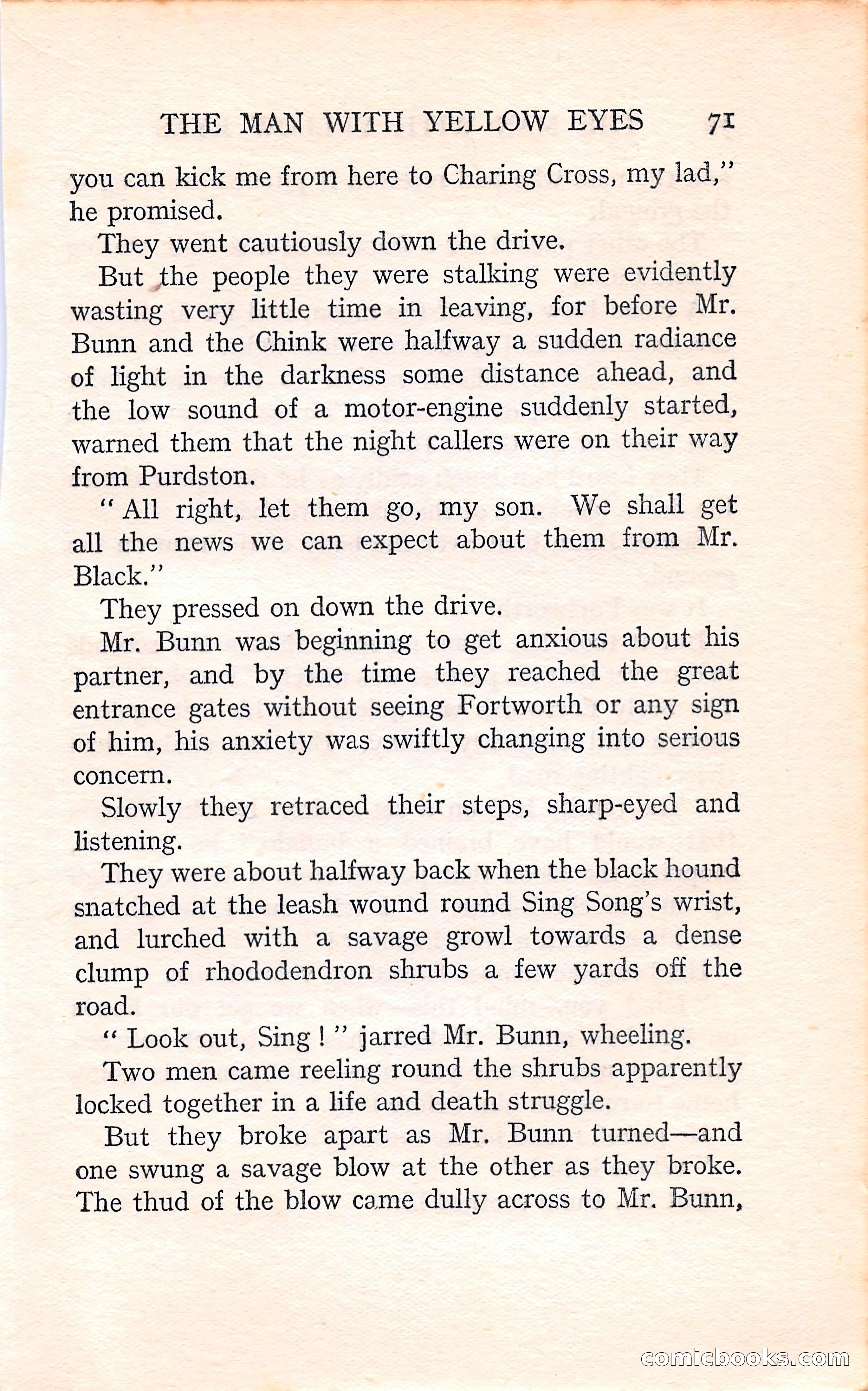 The Man with Yellow Eyes — page 71 of 255