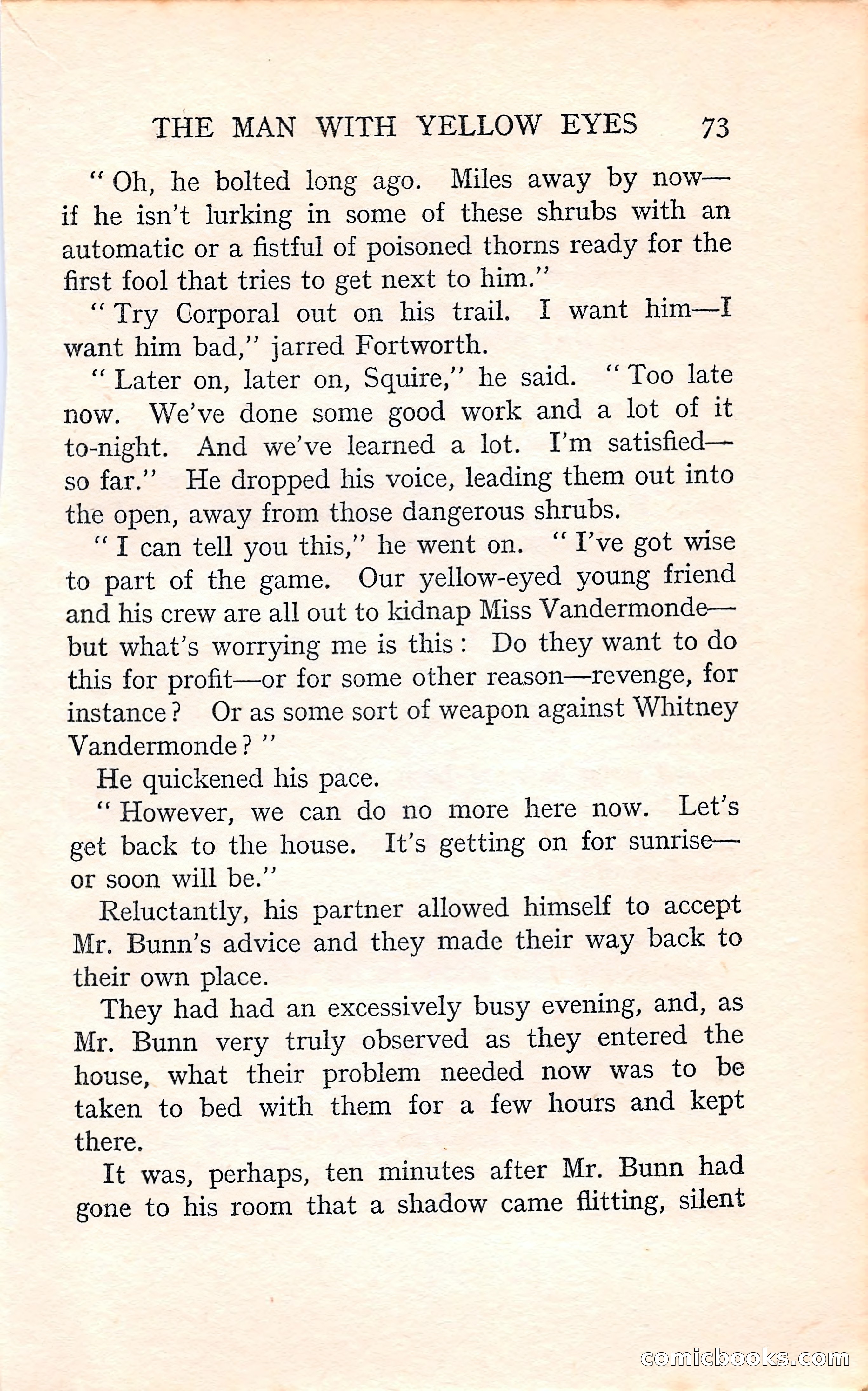 The Man with Yellow Eyes — page 73 of 255