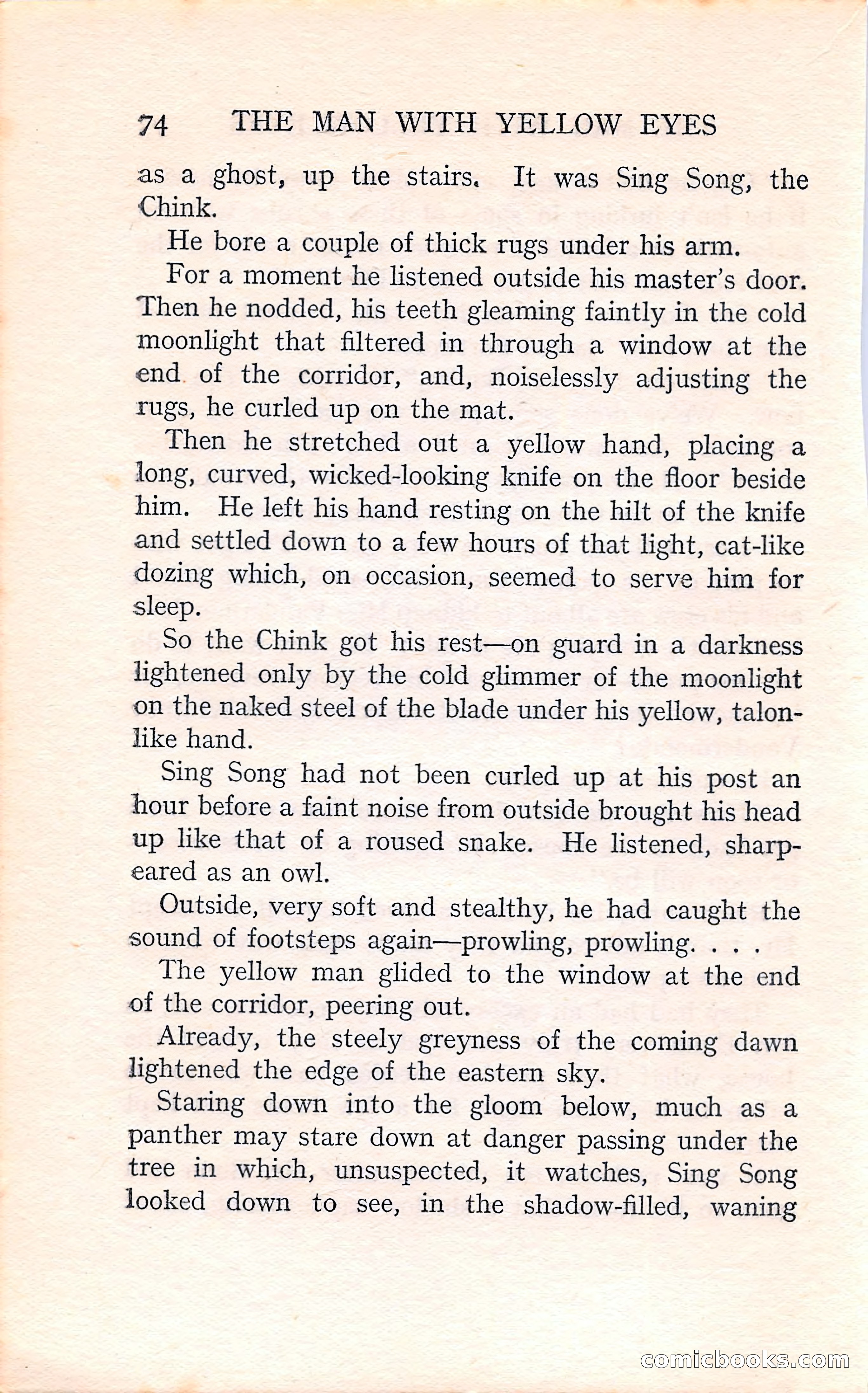 The Man with Yellow Eyes — page 74 of 255