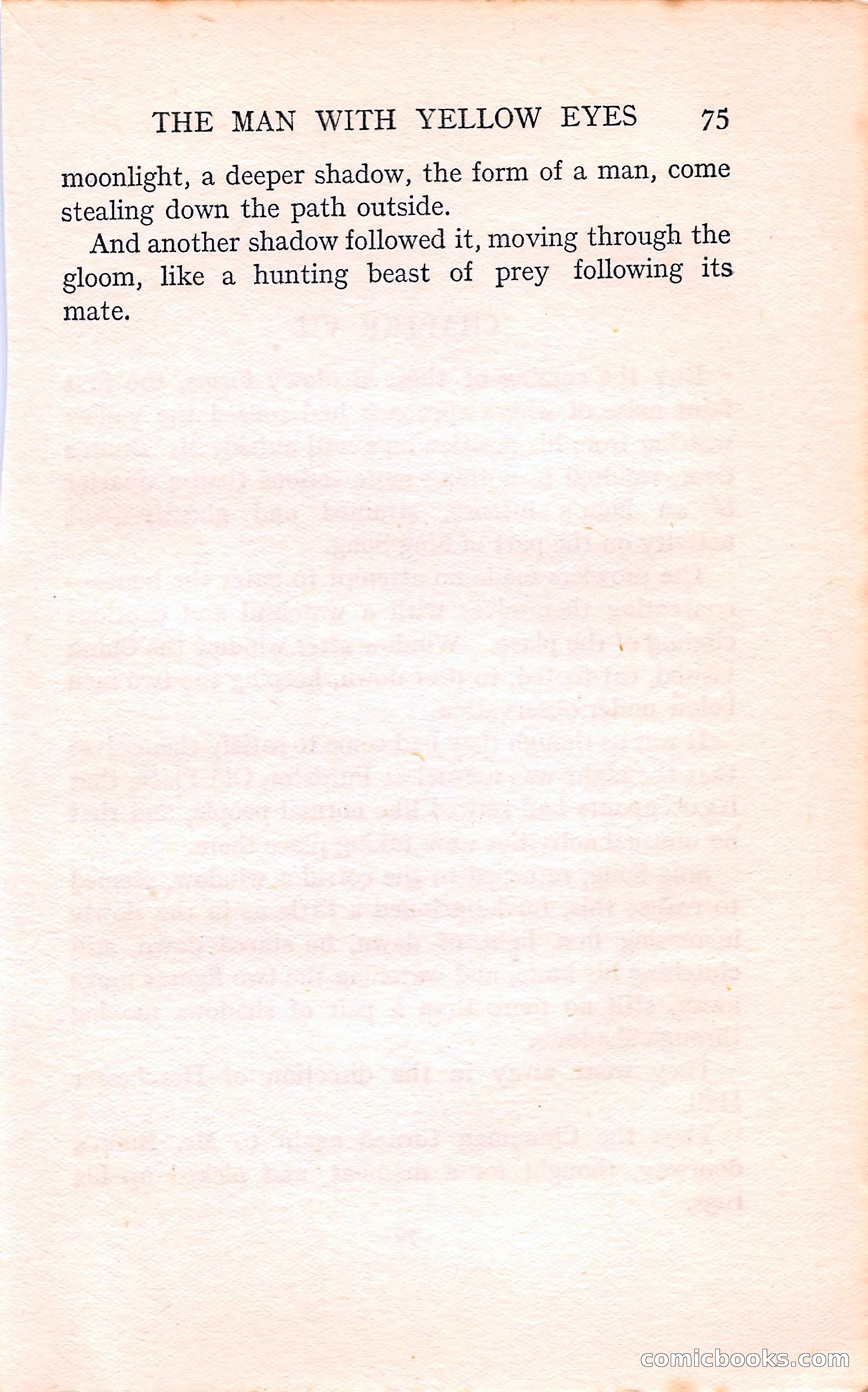 The Man with Yellow Eyes — page 75 of 255