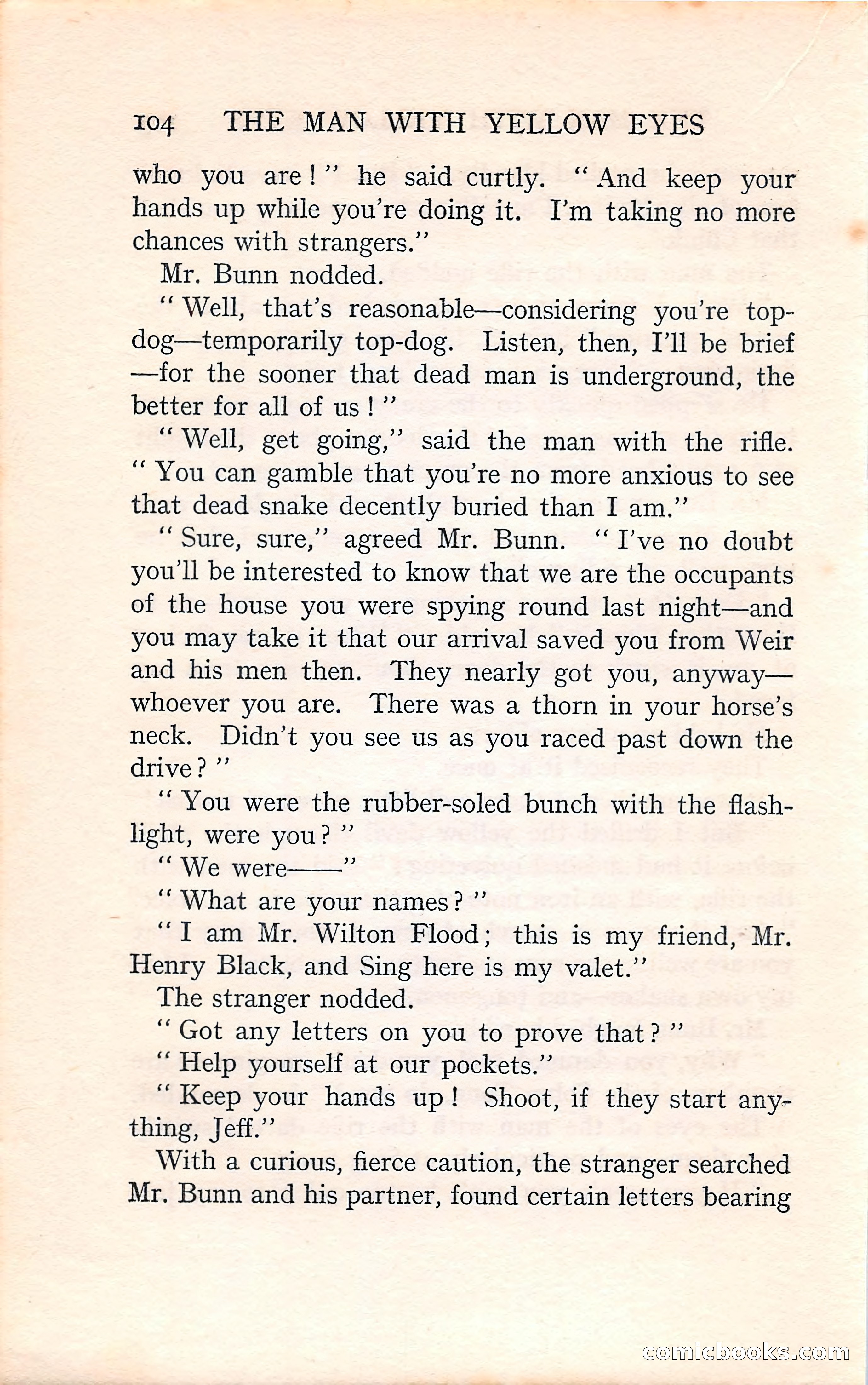 The Man with Yellow Eyes — page 104 of 255