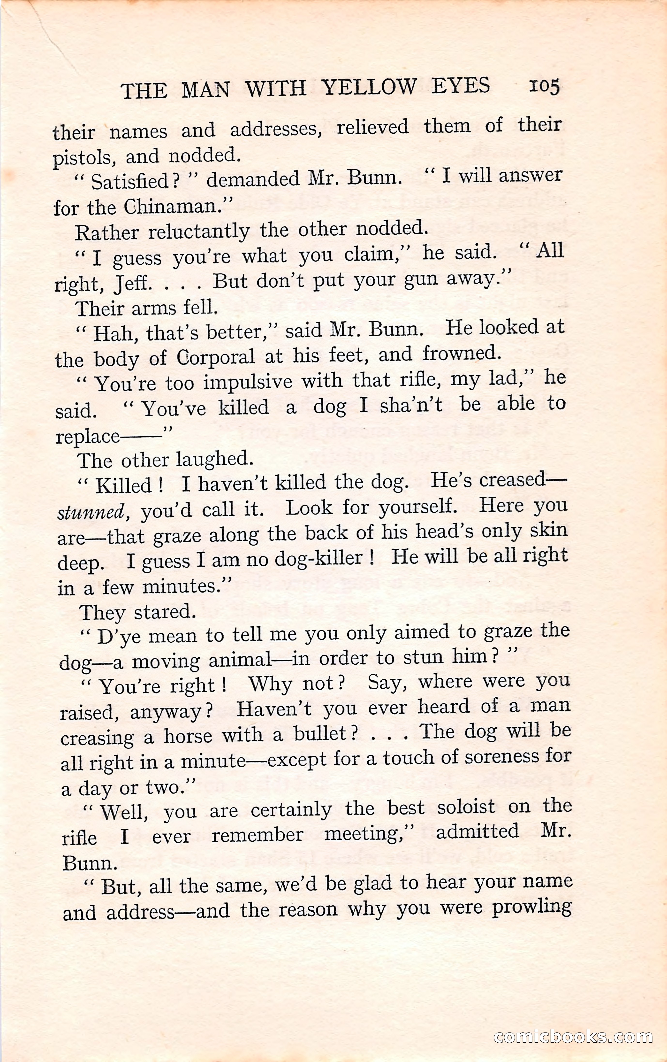 The Man with Yellow Eyes — page 105 of 255