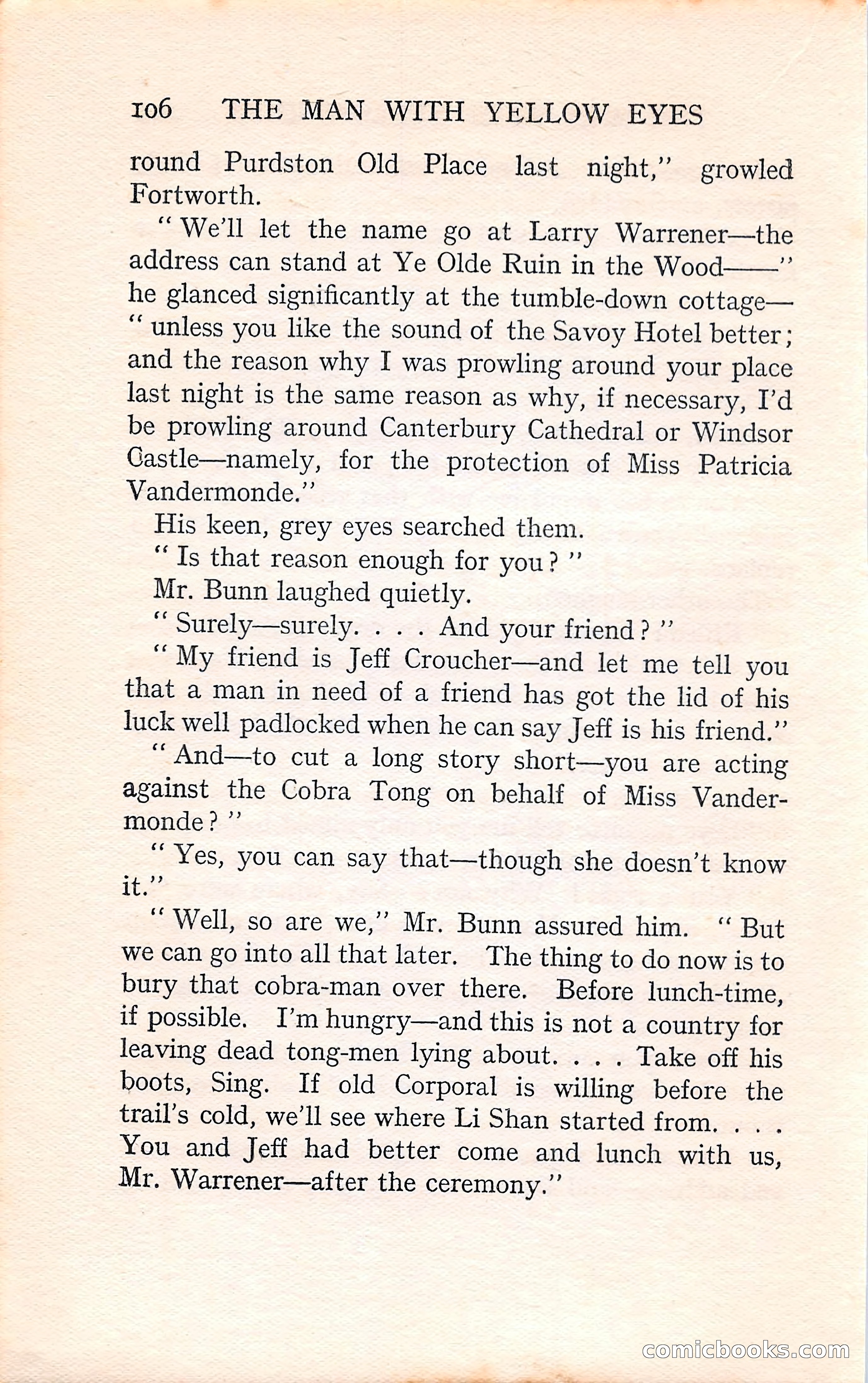 The Man with Yellow Eyes — page 106 of 255