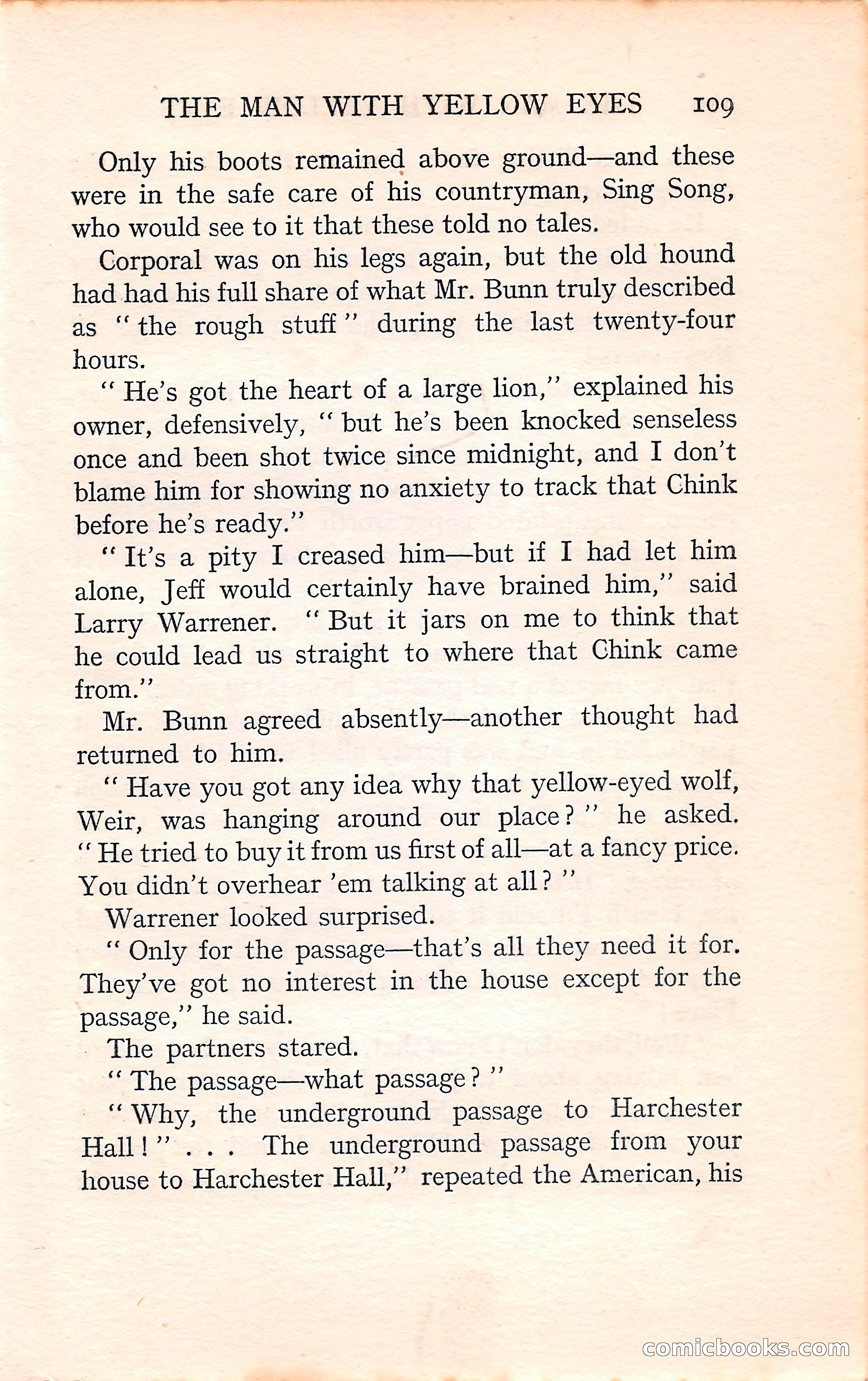 The Man with Yellow Eyes — page 109 of 255