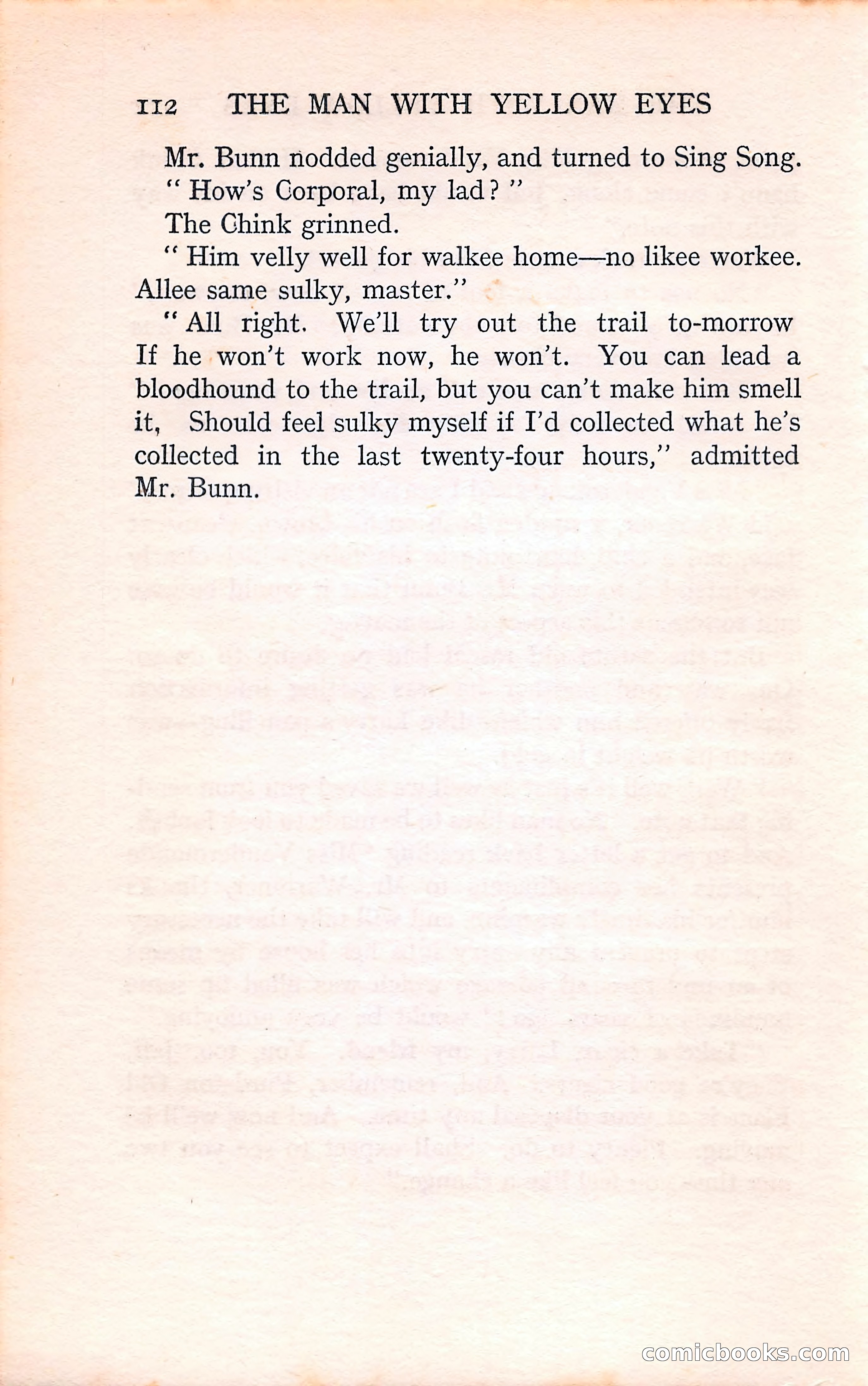 The Man with Yellow Eyes — page 112 of 255