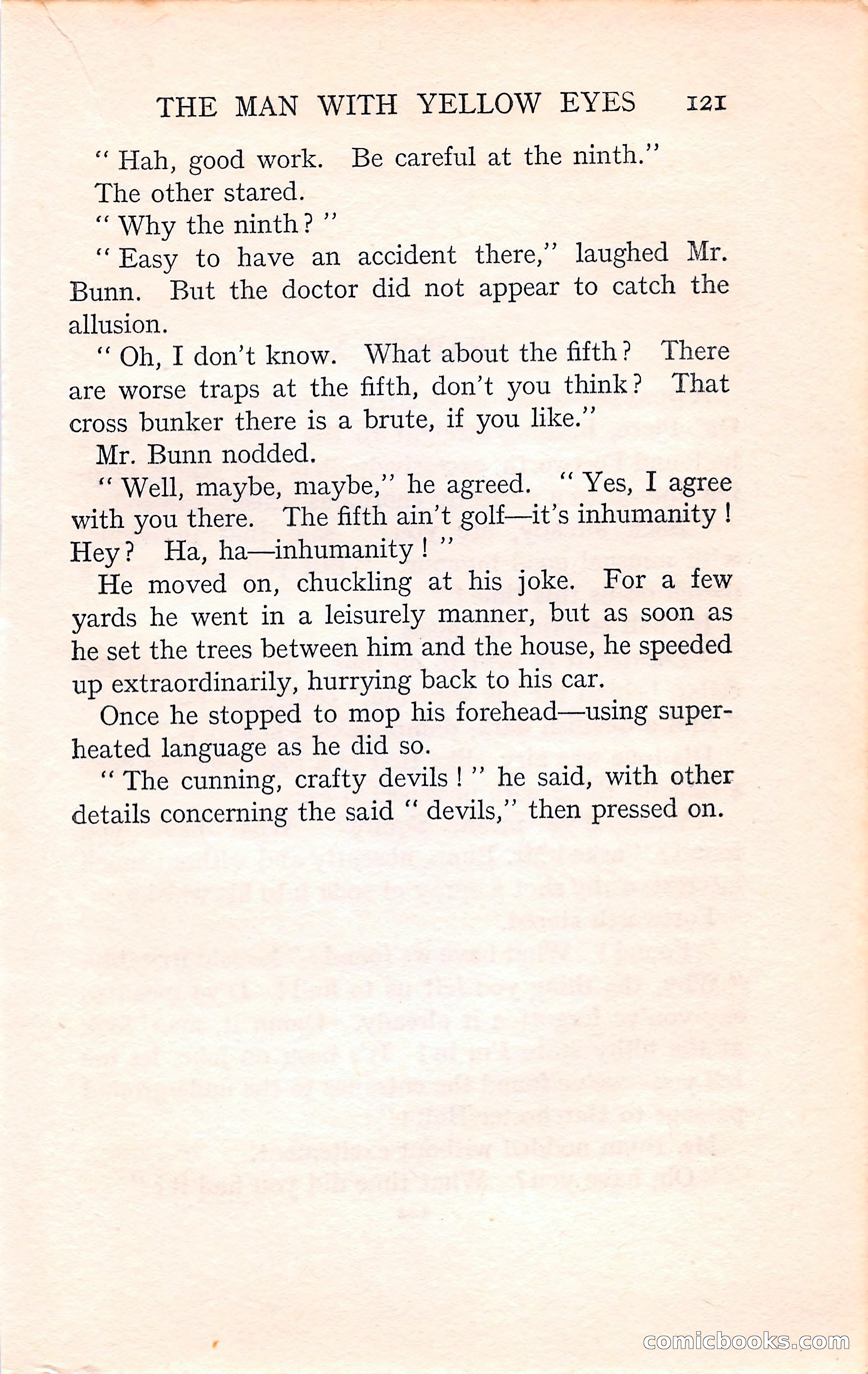 The Man with Yellow Eyes — page 121 of 255