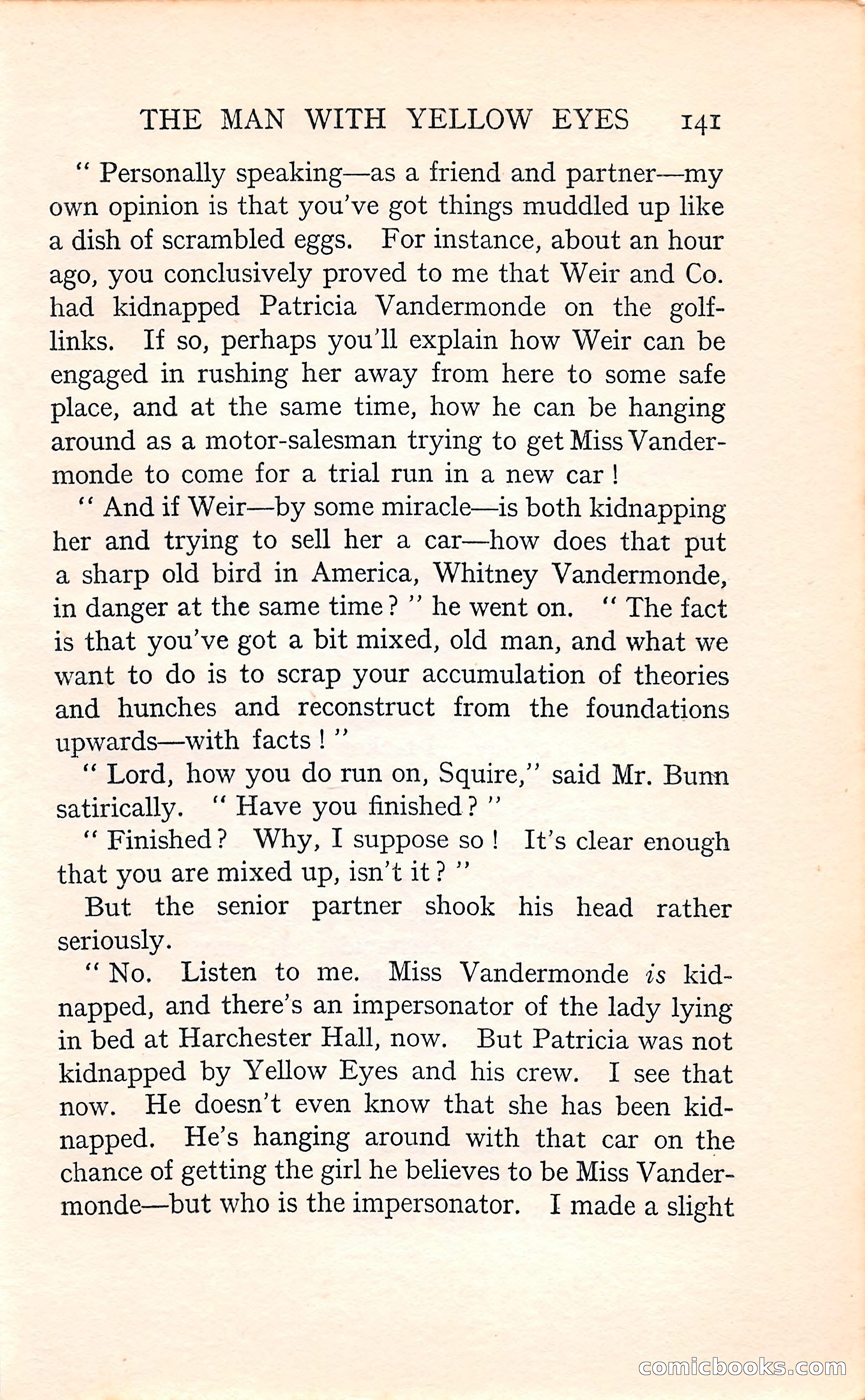 The Man with Yellow Eyes — page 141 of 255