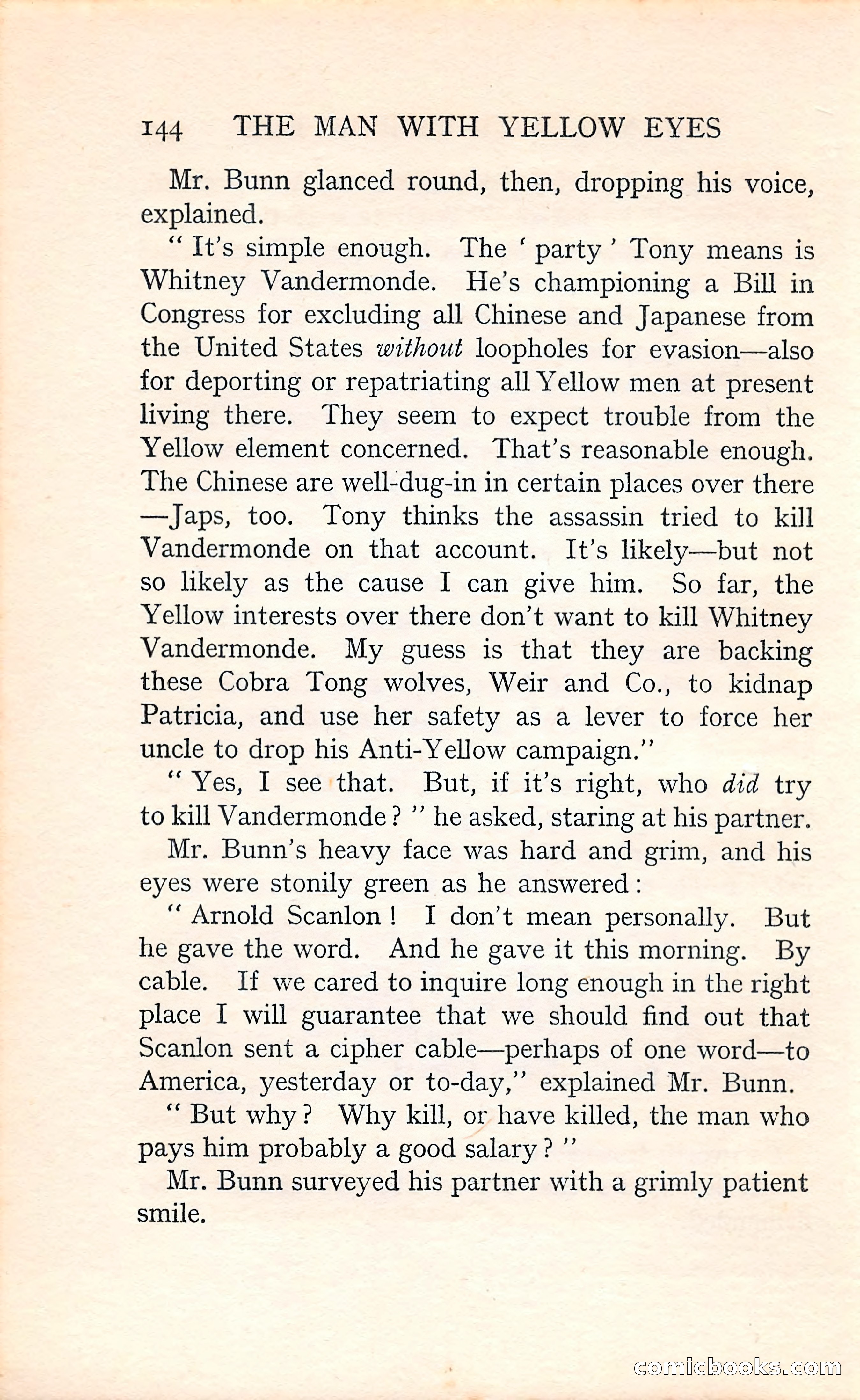 The Man with Yellow Eyes — page 144 of 255