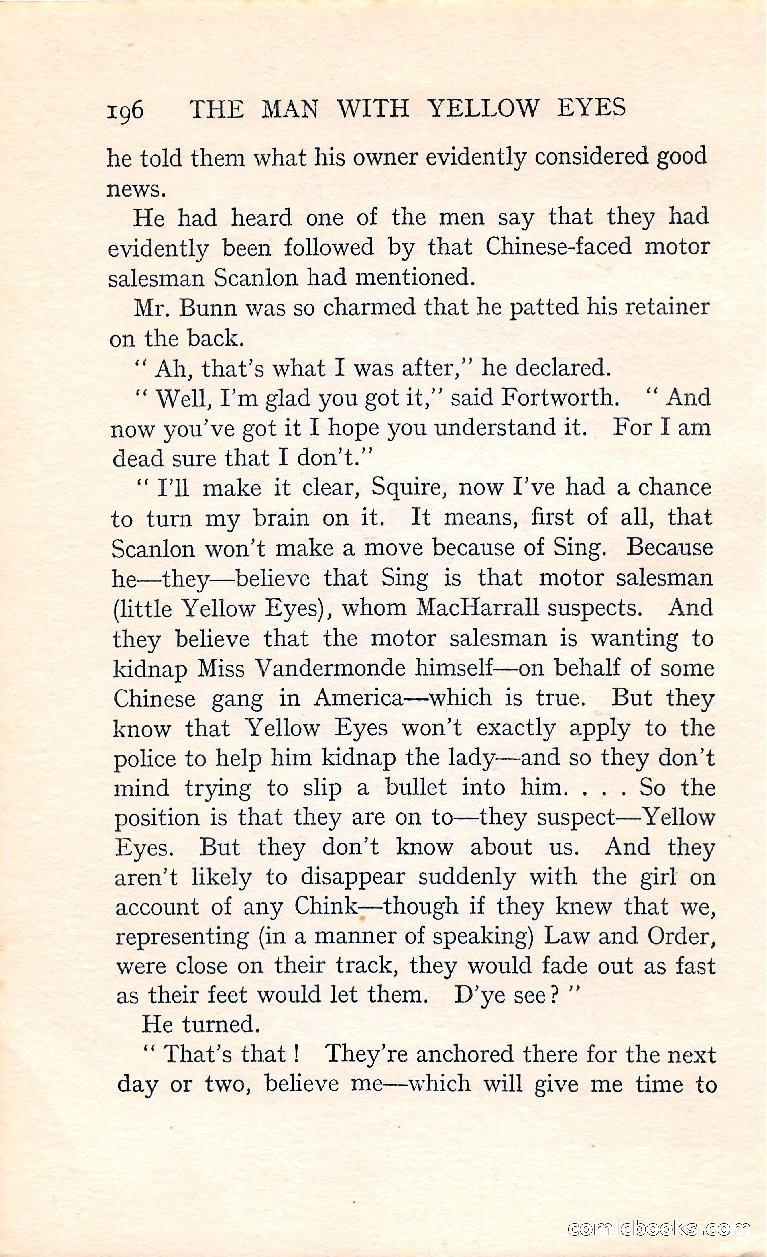 The Man with Yellow Eyes — page 196 of 255