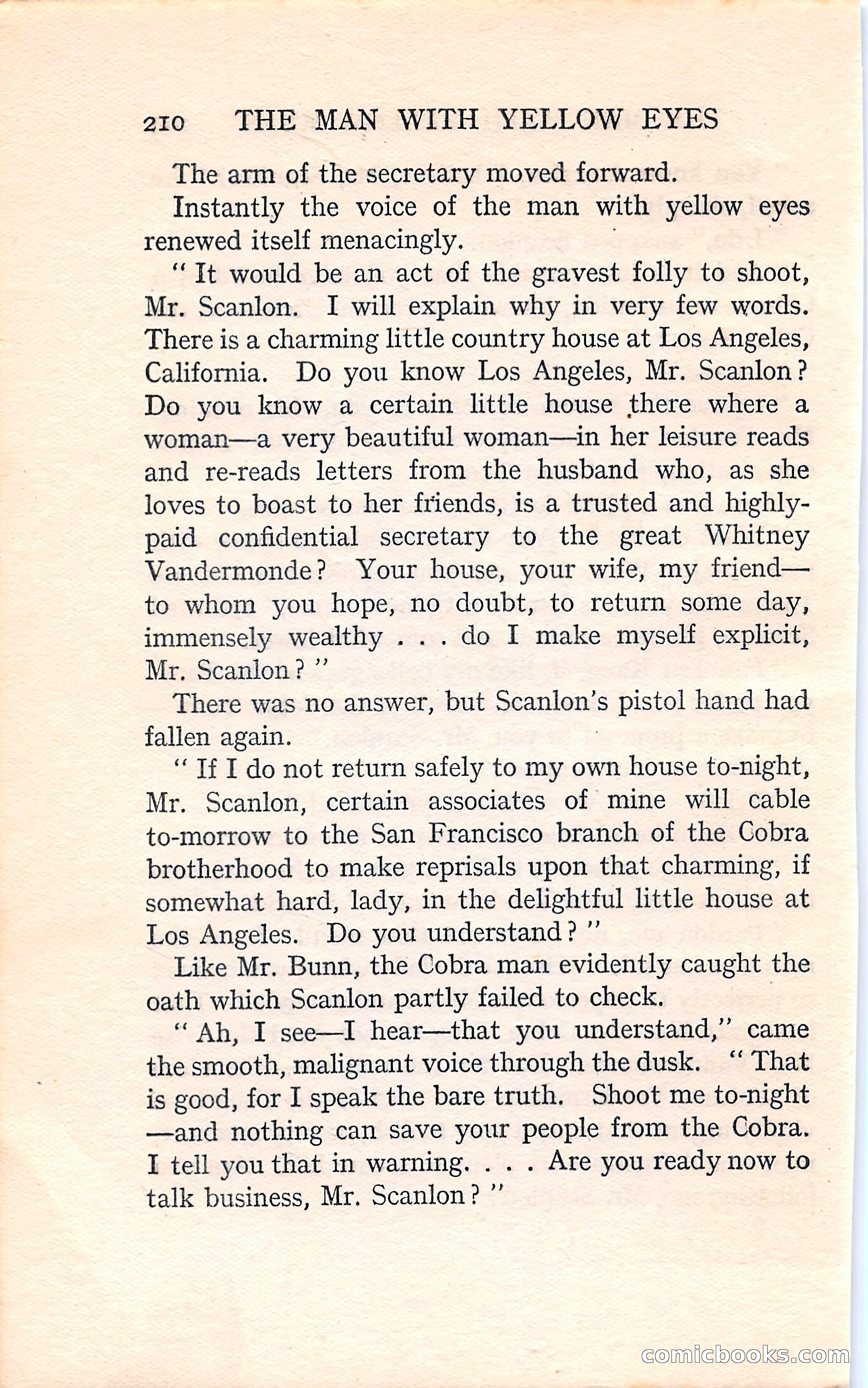 The Man with Yellow Eyes — page 210 of 255