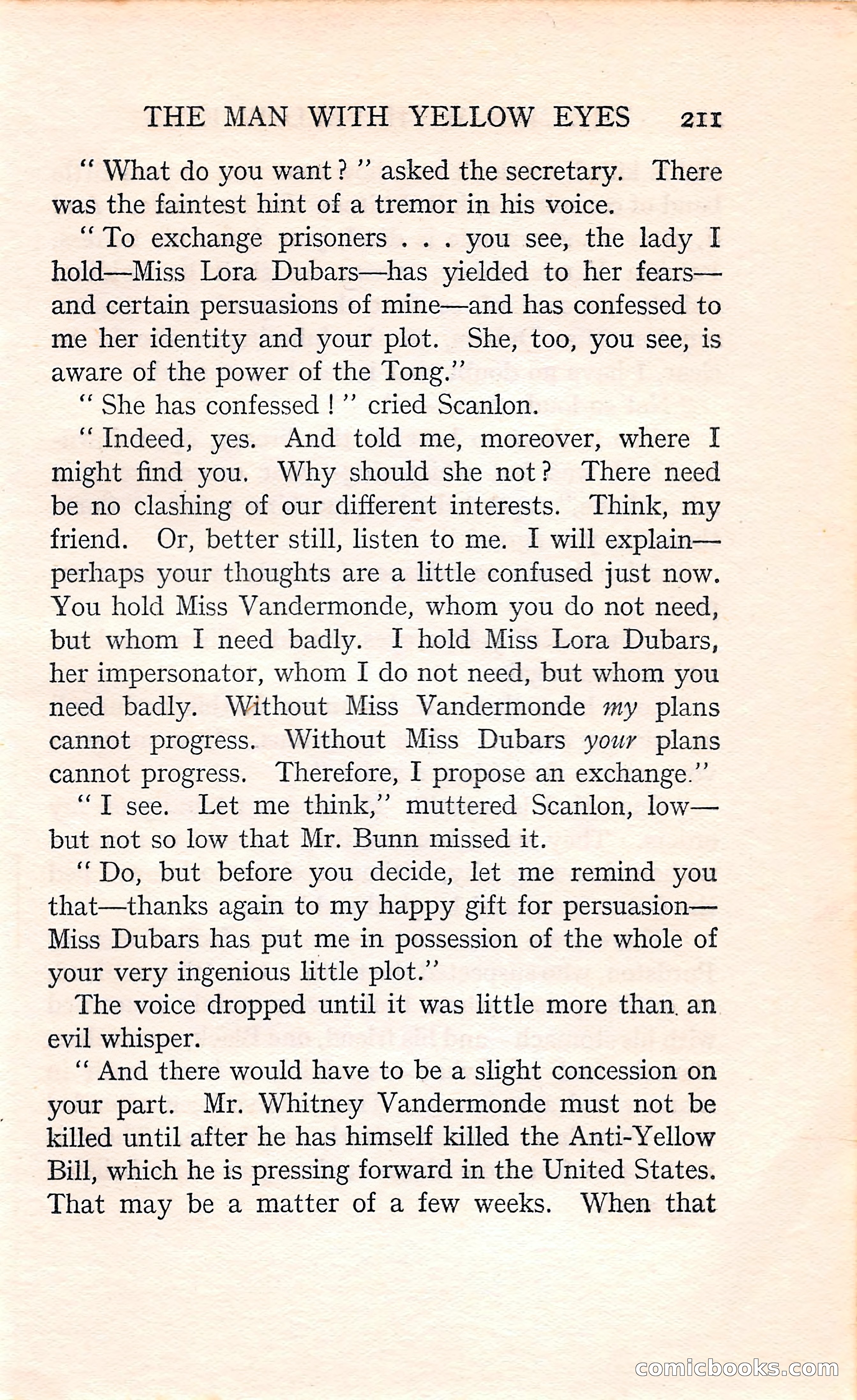 The Man with Yellow Eyes — page 211 of 255