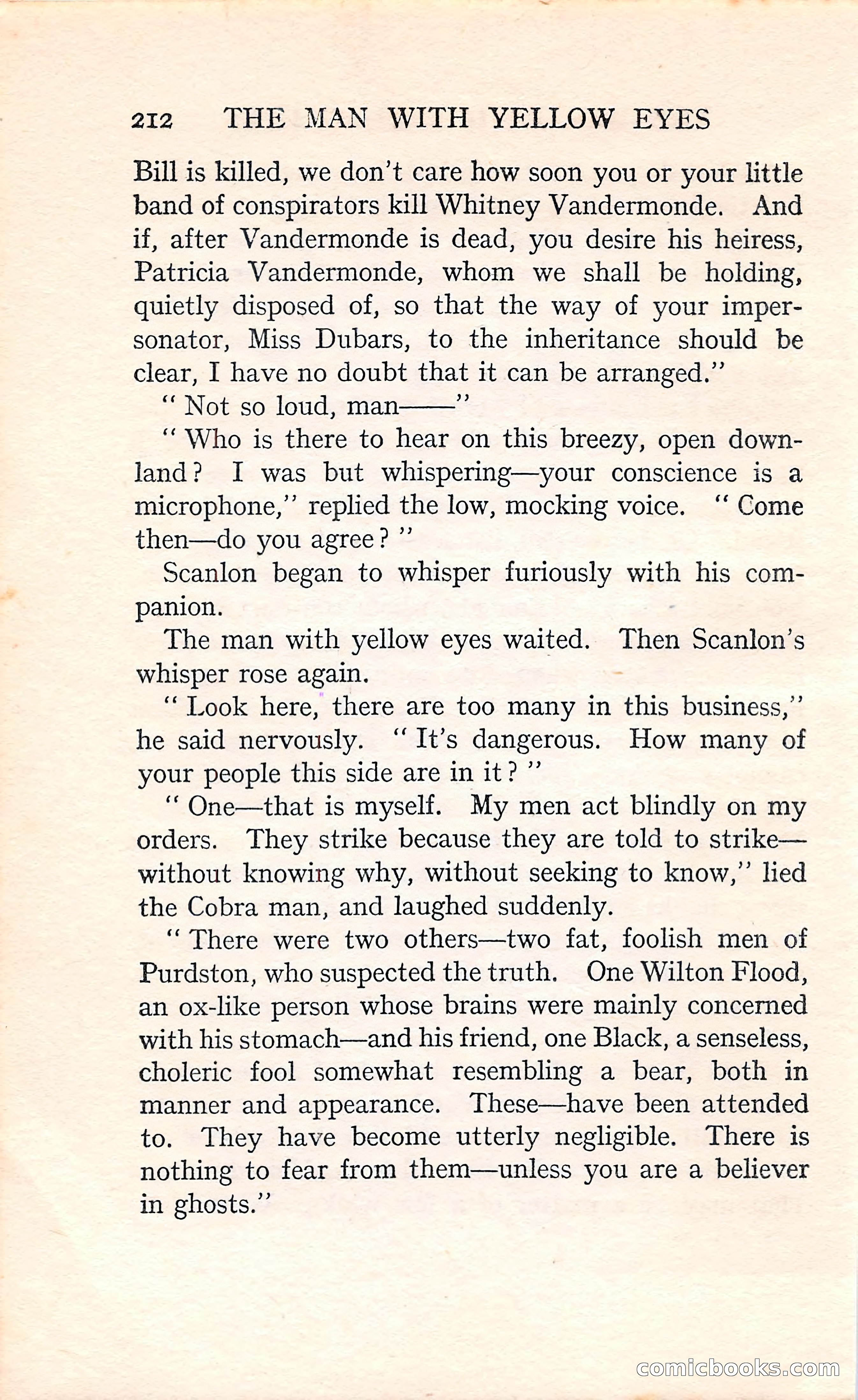 The Man with Yellow Eyes — page 212 of 255