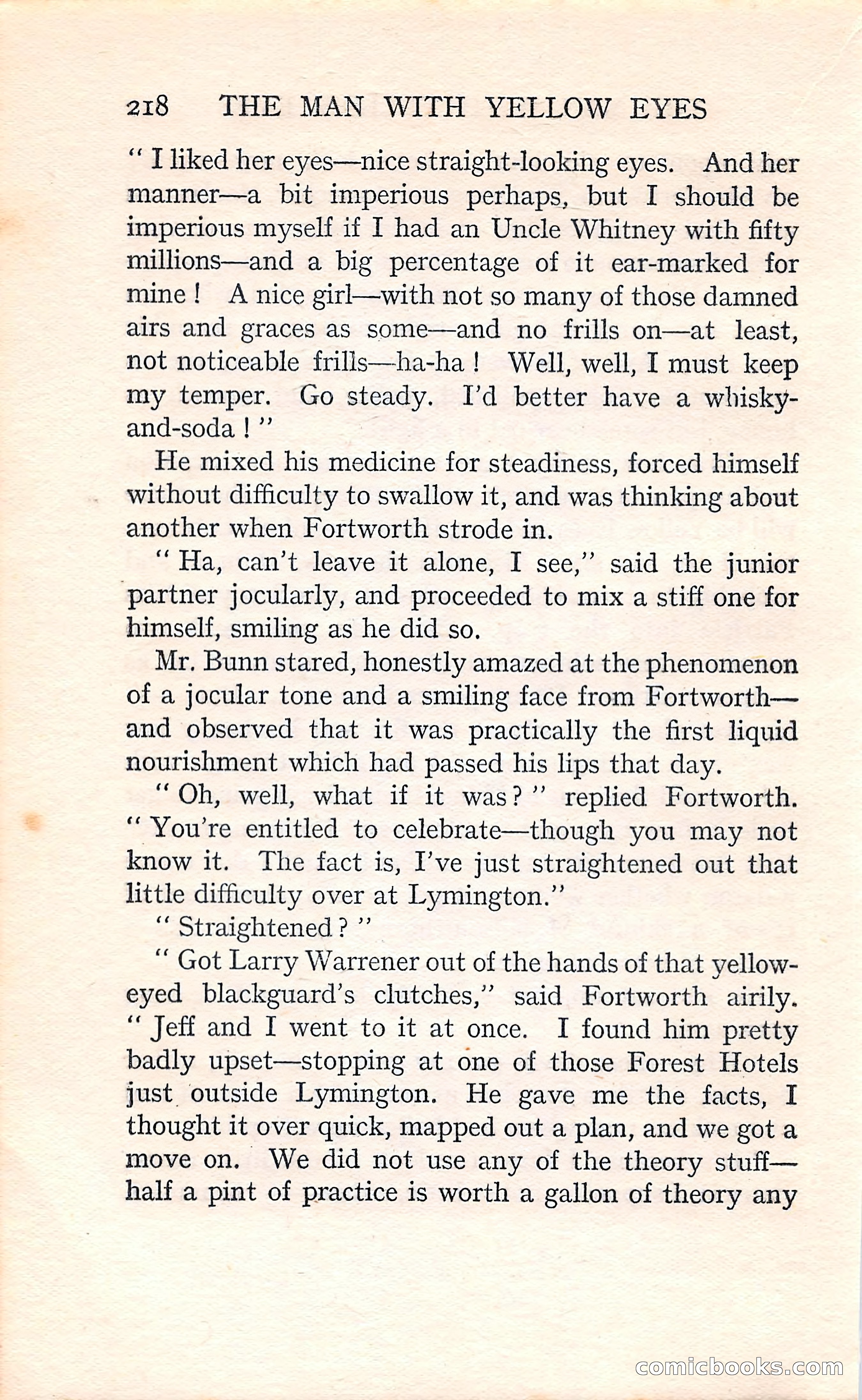 The Man with Yellow Eyes — page 218 of 255