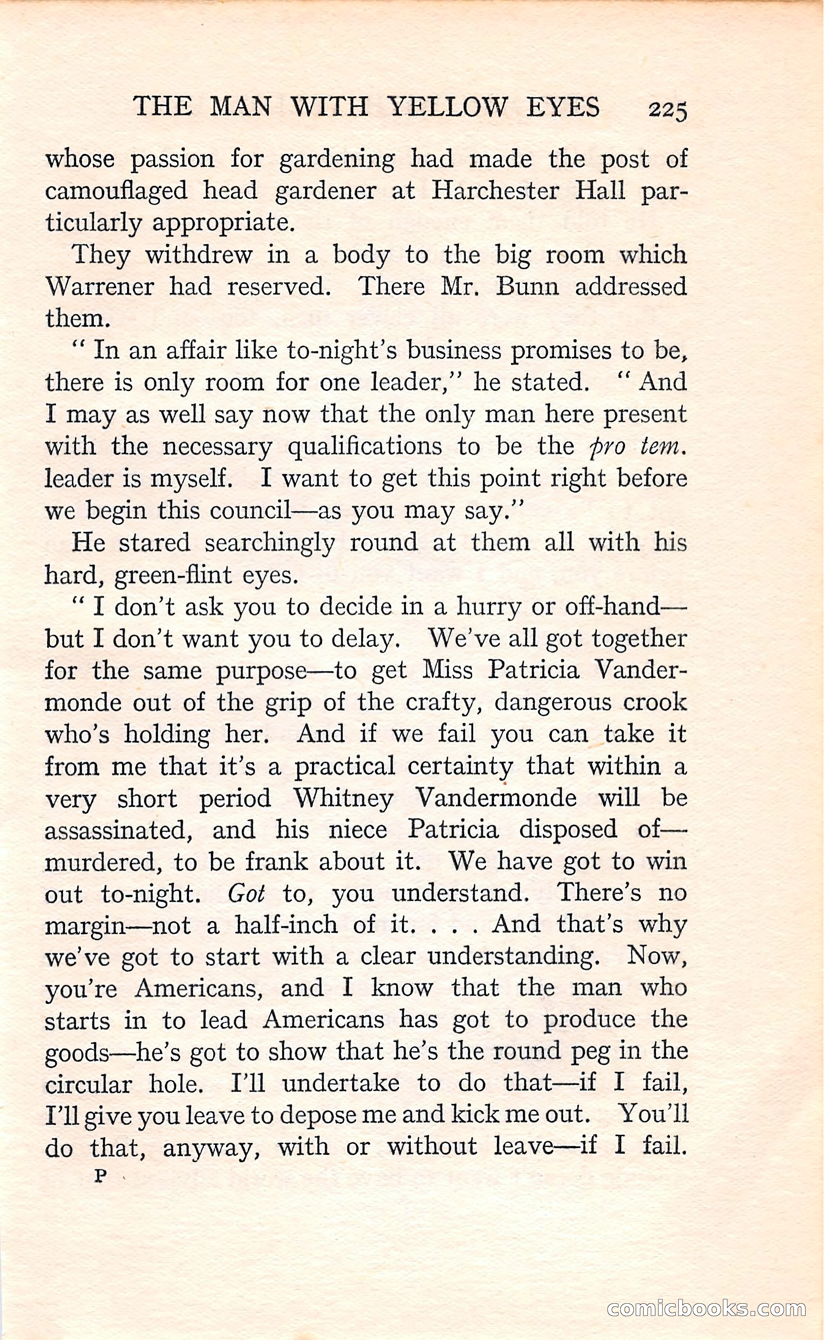 The Man with Yellow Eyes — page 225 of 255