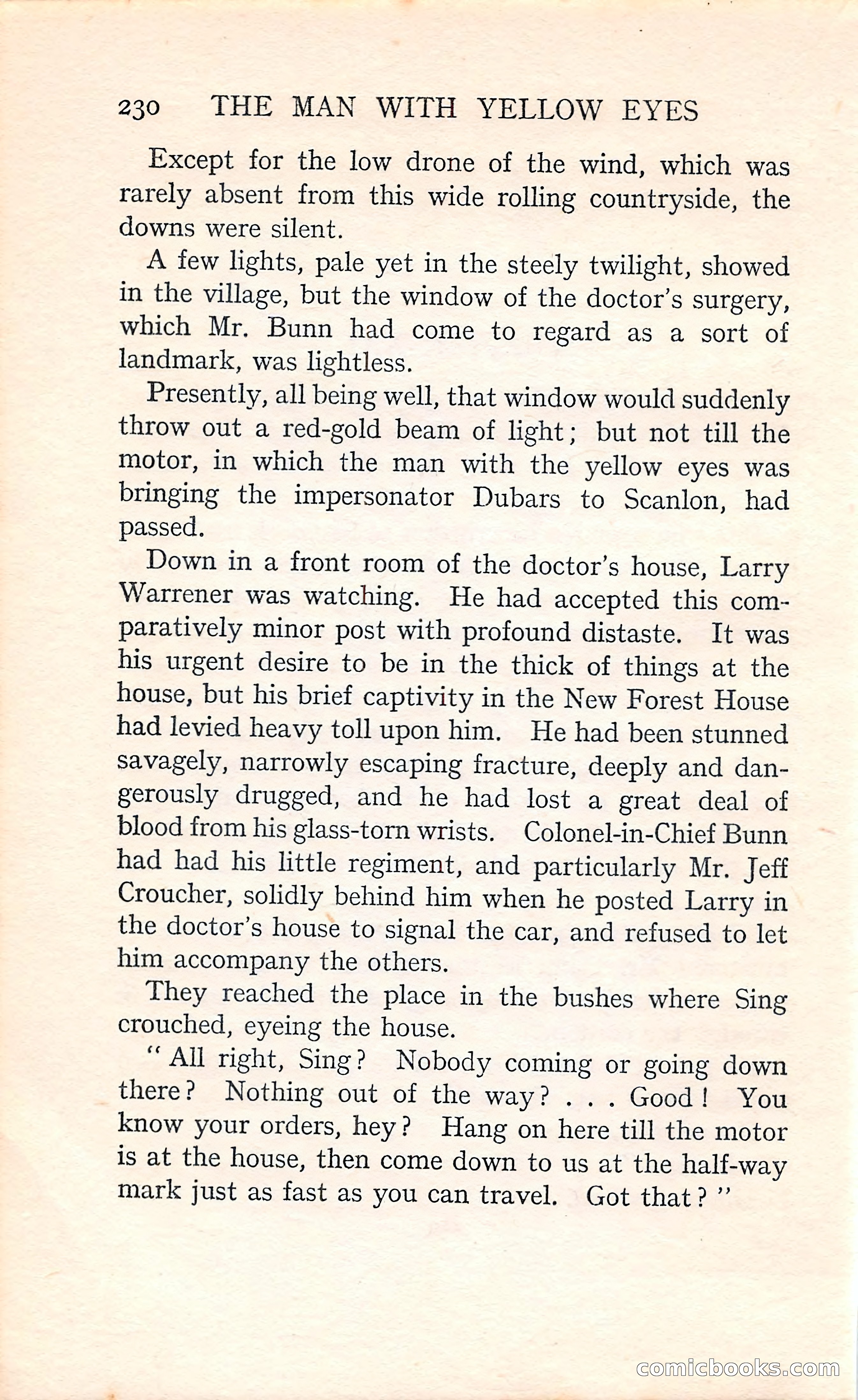 The Man with Yellow Eyes — page 230 of 255