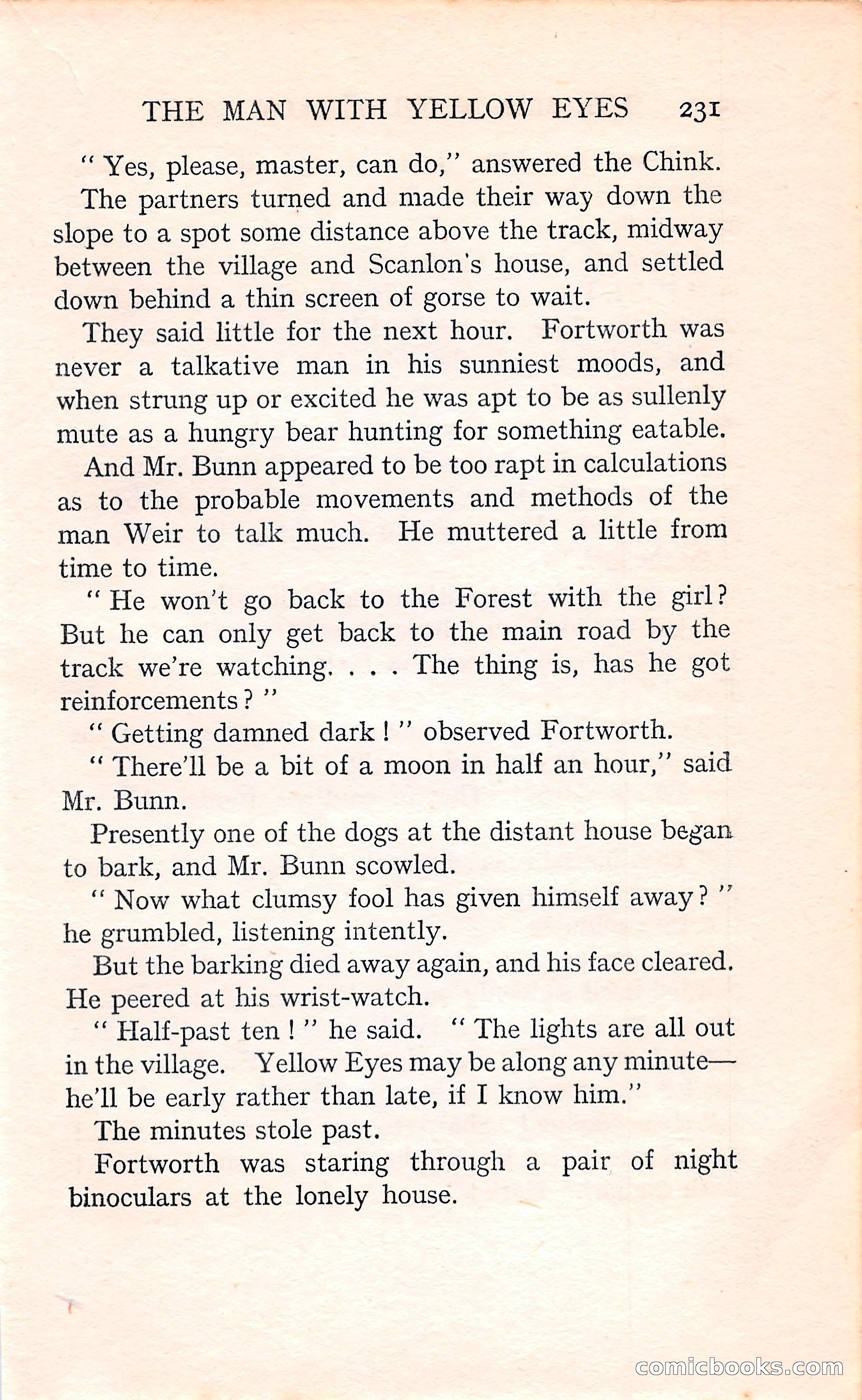 The Man with Yellow Eyes — page 231 of 255