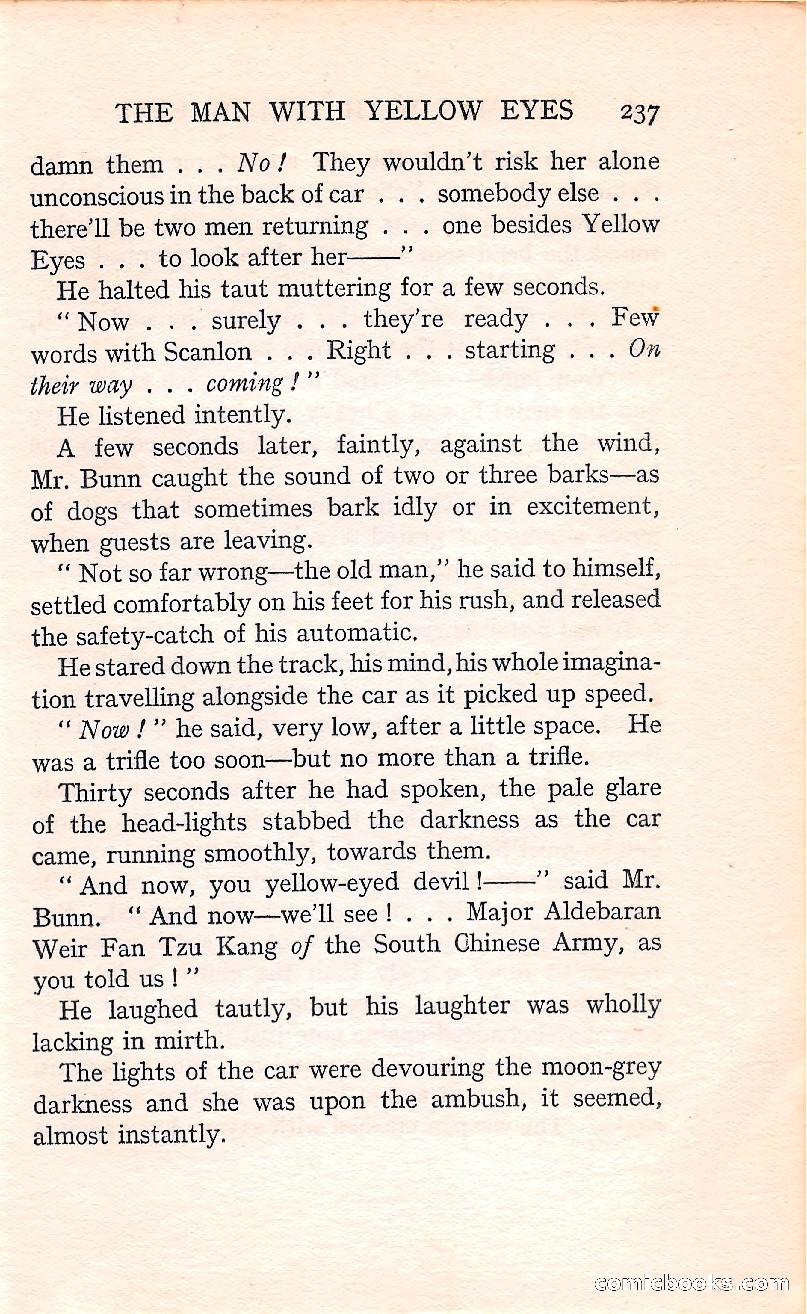 The Man with Yellow Eyes — page 237 of 255