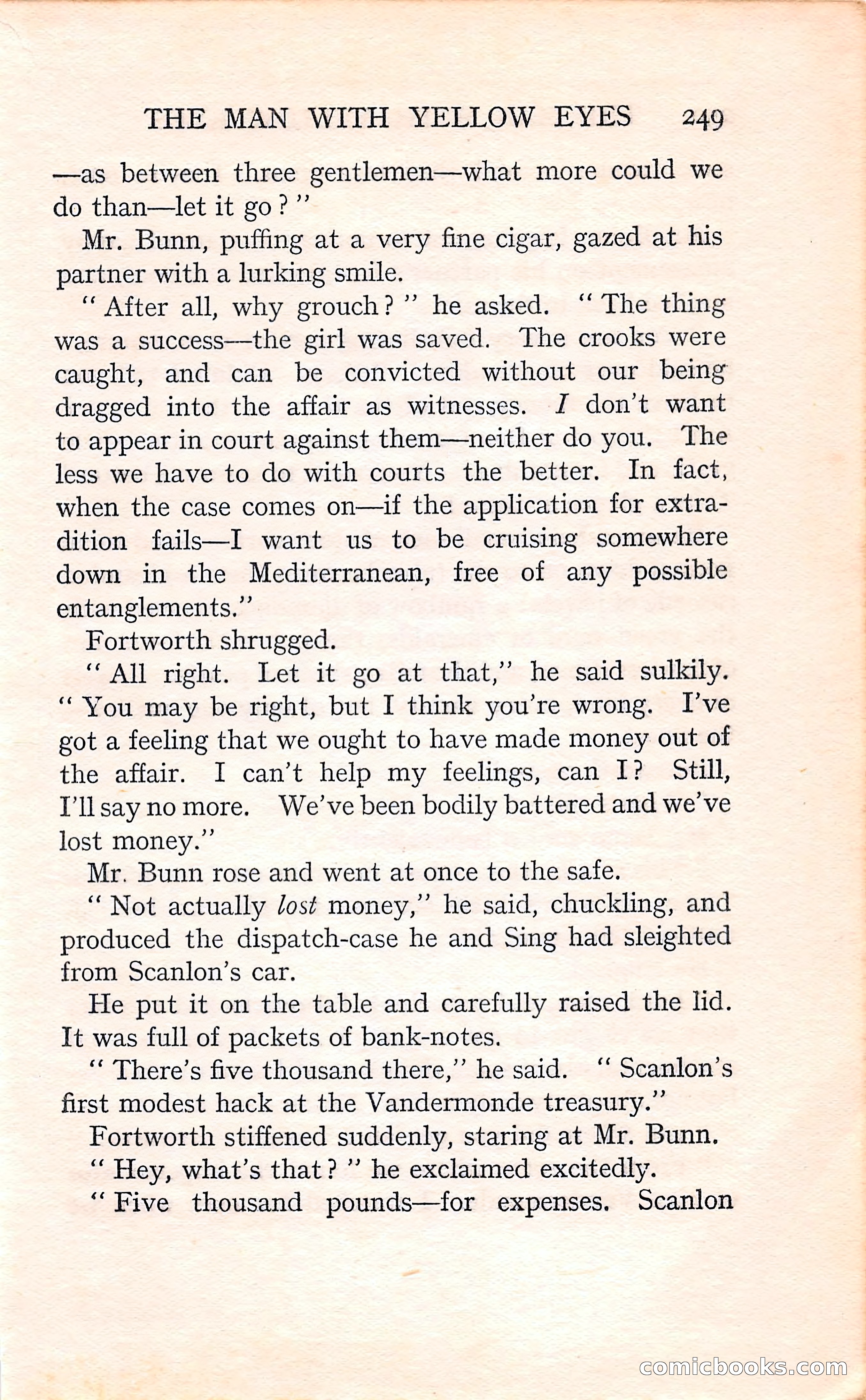 The Man with Yellow Eyes — page 249 of 255