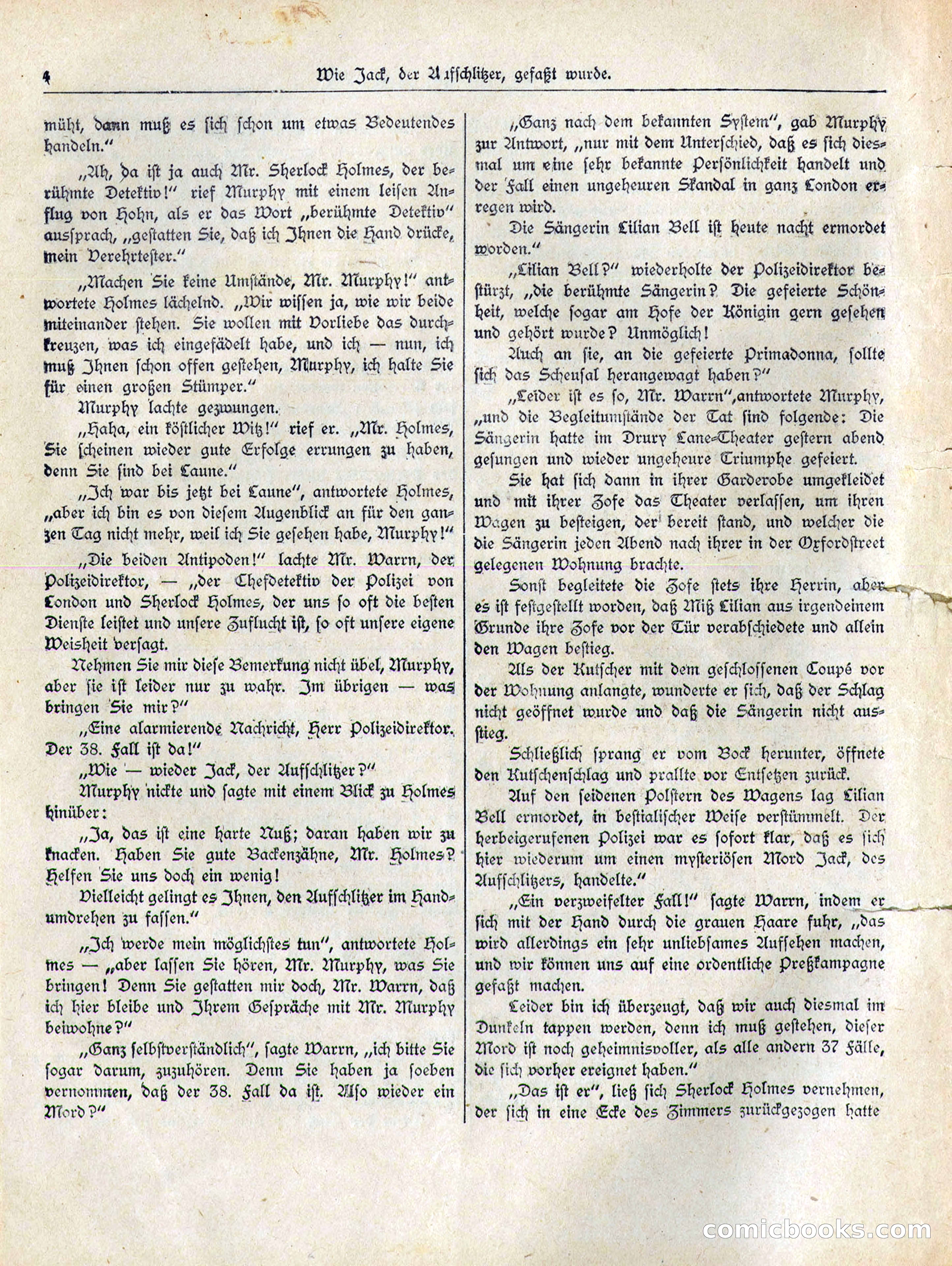Aus den Geheimakten des Welt-Detektivs No. 18 — page 6 of 36