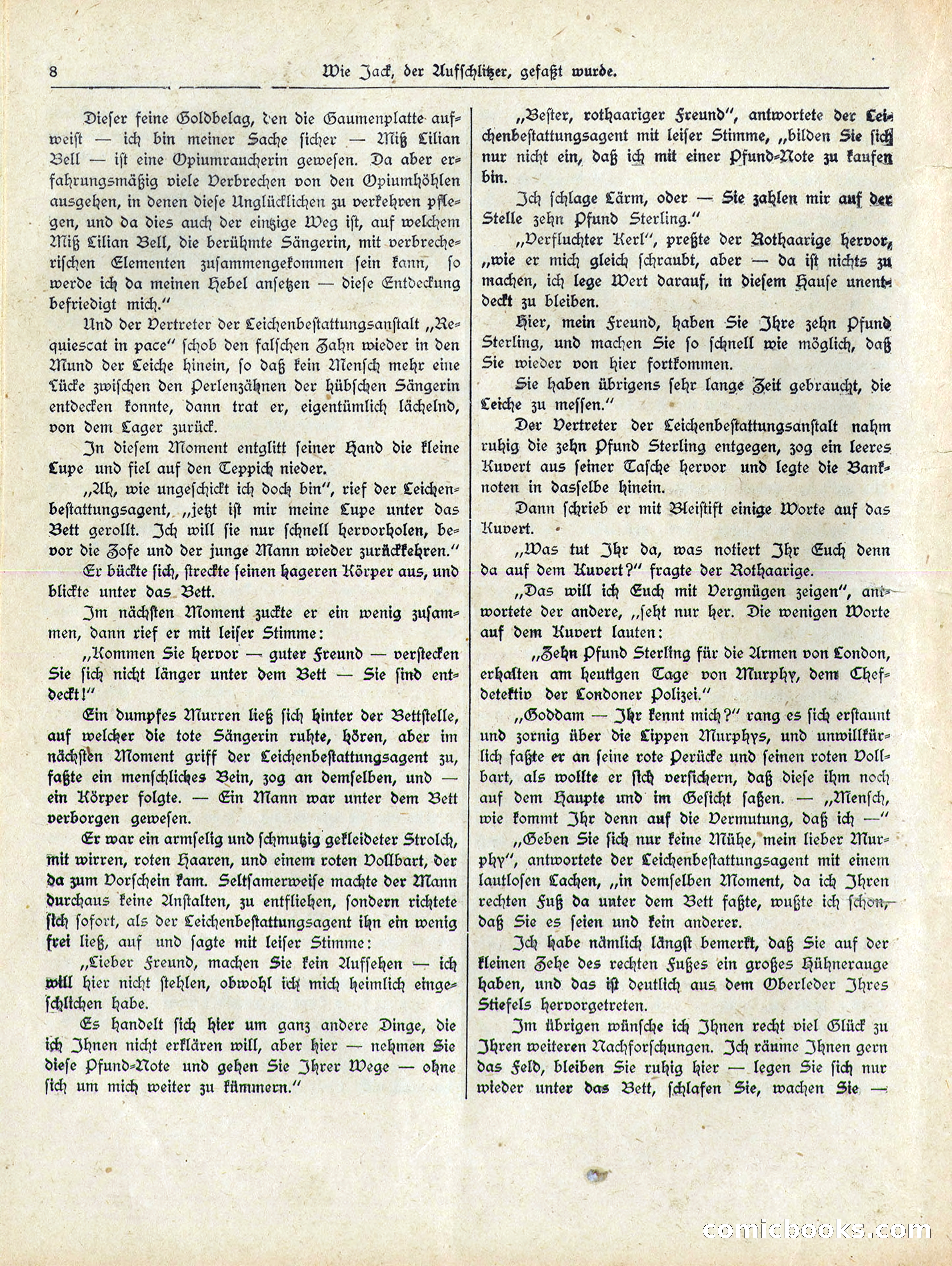 Aus den Geheimakten des Welt-Detektivs No. 18 — page 10 of 36