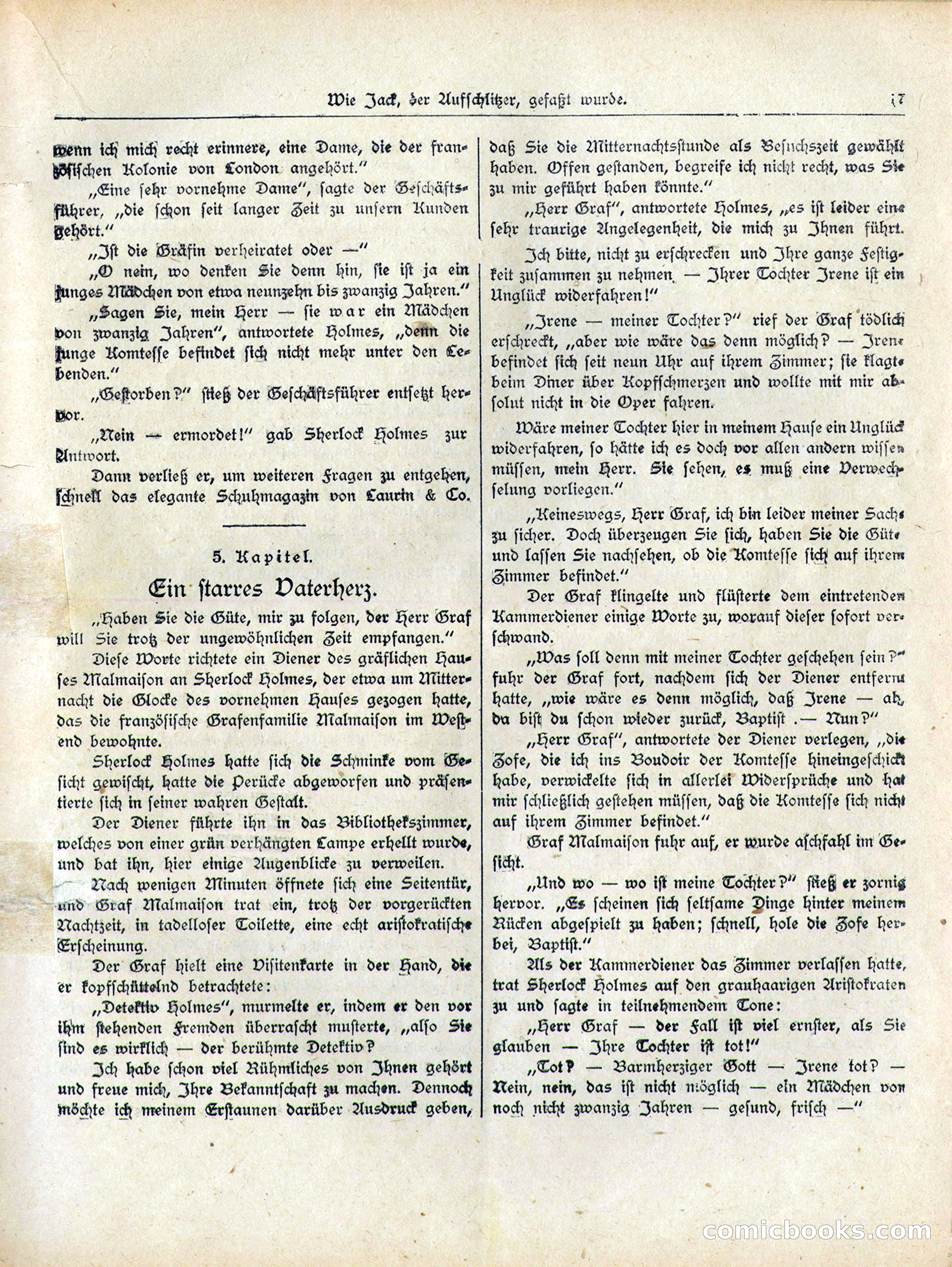 Aus den Geheimakten des Welt-Detektivs No. 18 — page 19 of 36