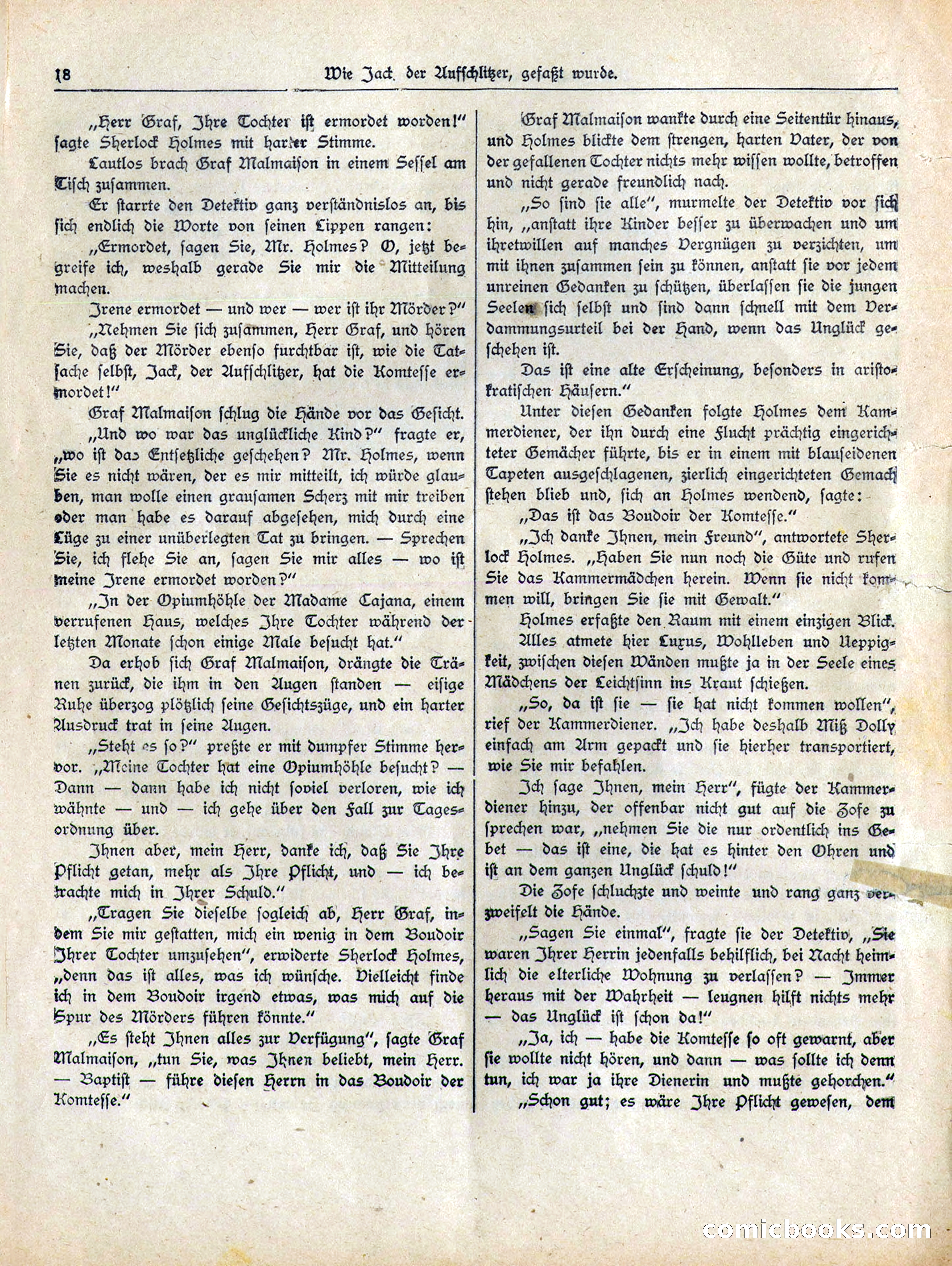 Aus den Geheimakten des Welt-Detektivs No. 18 — page 20 of 36