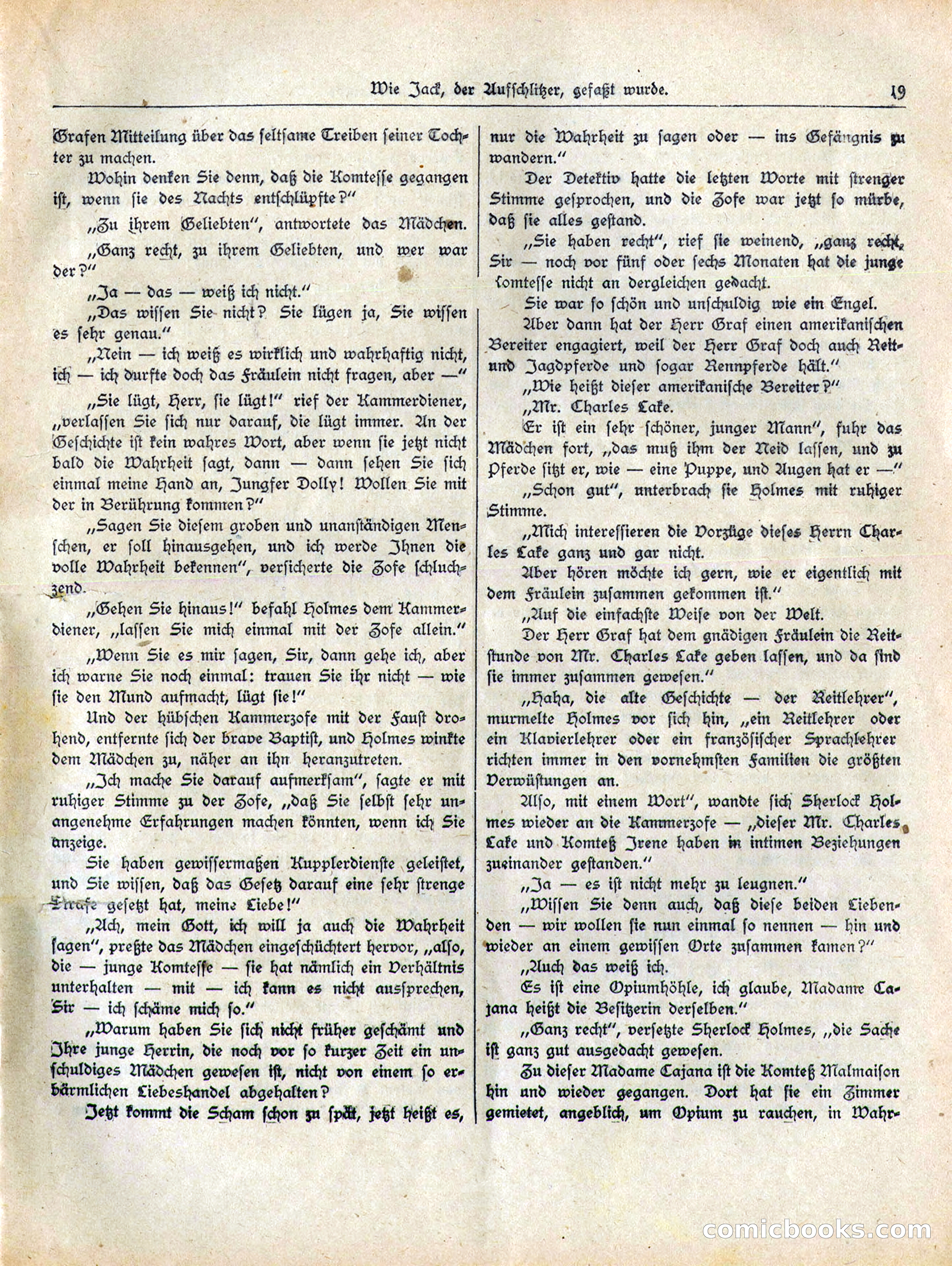 Aus den Geheimakten des Welt-Detektivs No. 18 — page 21 of 36