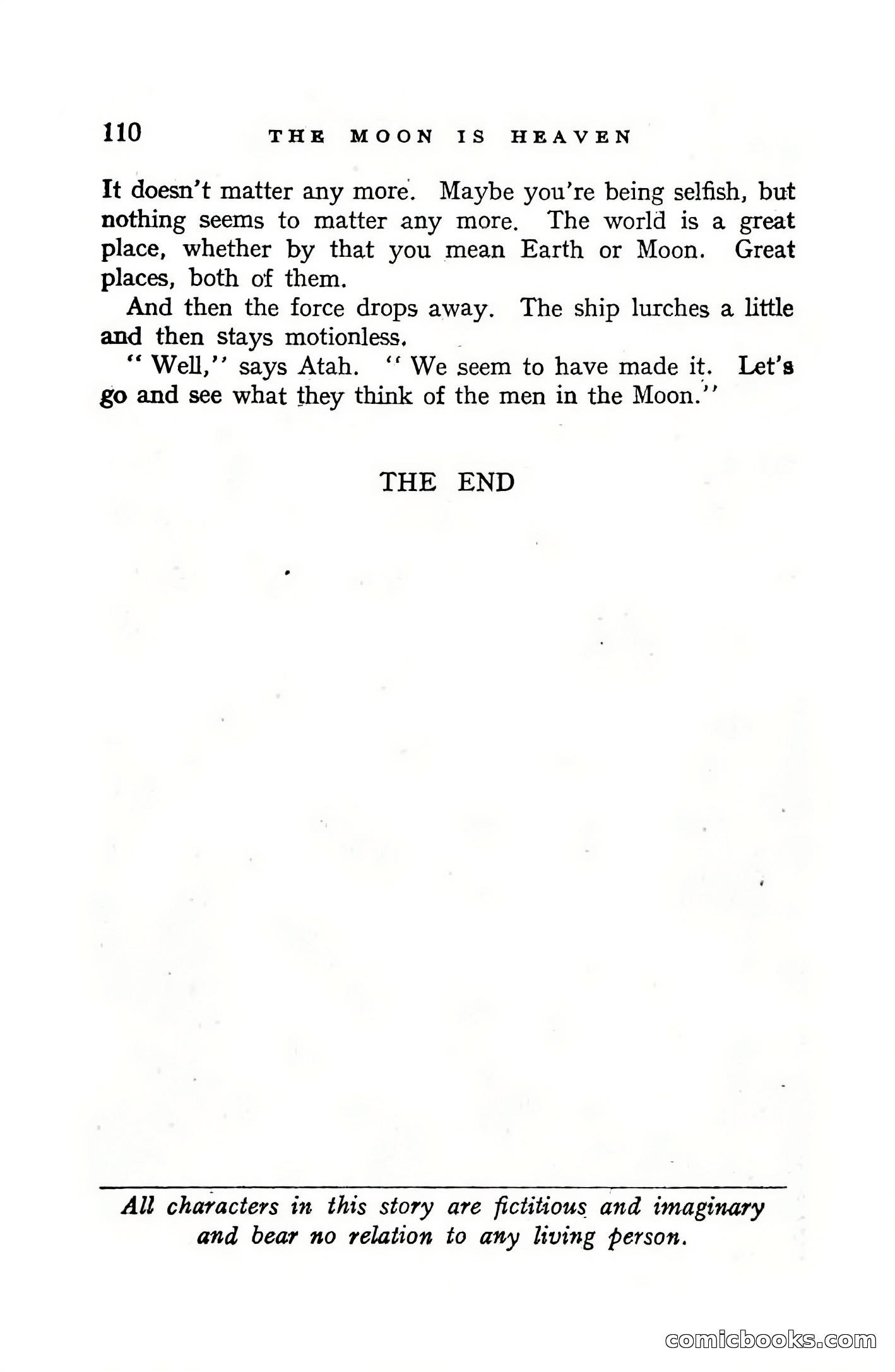 Authentic Science Fiction, December 1951 — page 112 of 115