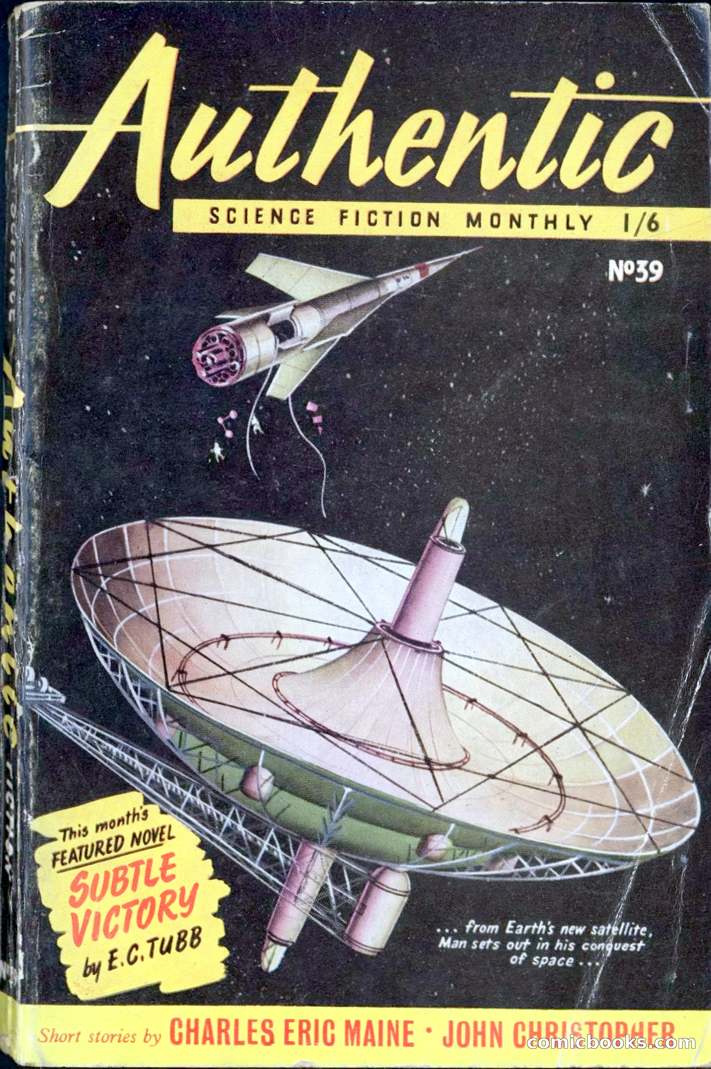 Authentic Science Fiction Monthly #39