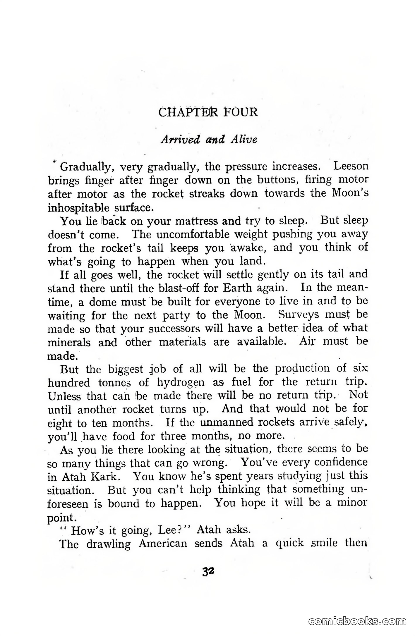 Authentic Science Fiction Monthly, December 1951 — page 34 of 115
