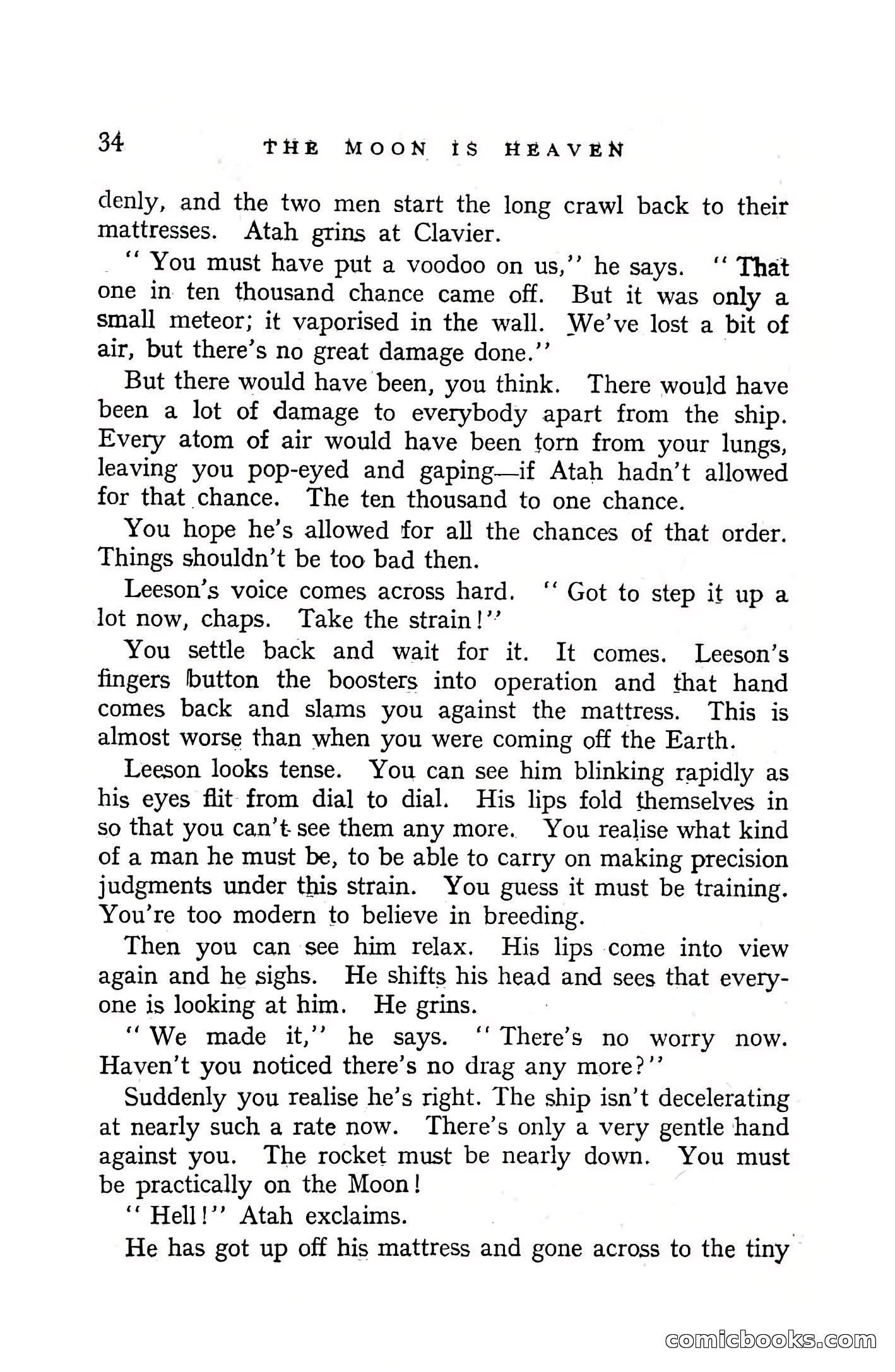 Authentic Science Fiction Monthly, December 1951 — page 36 of 115