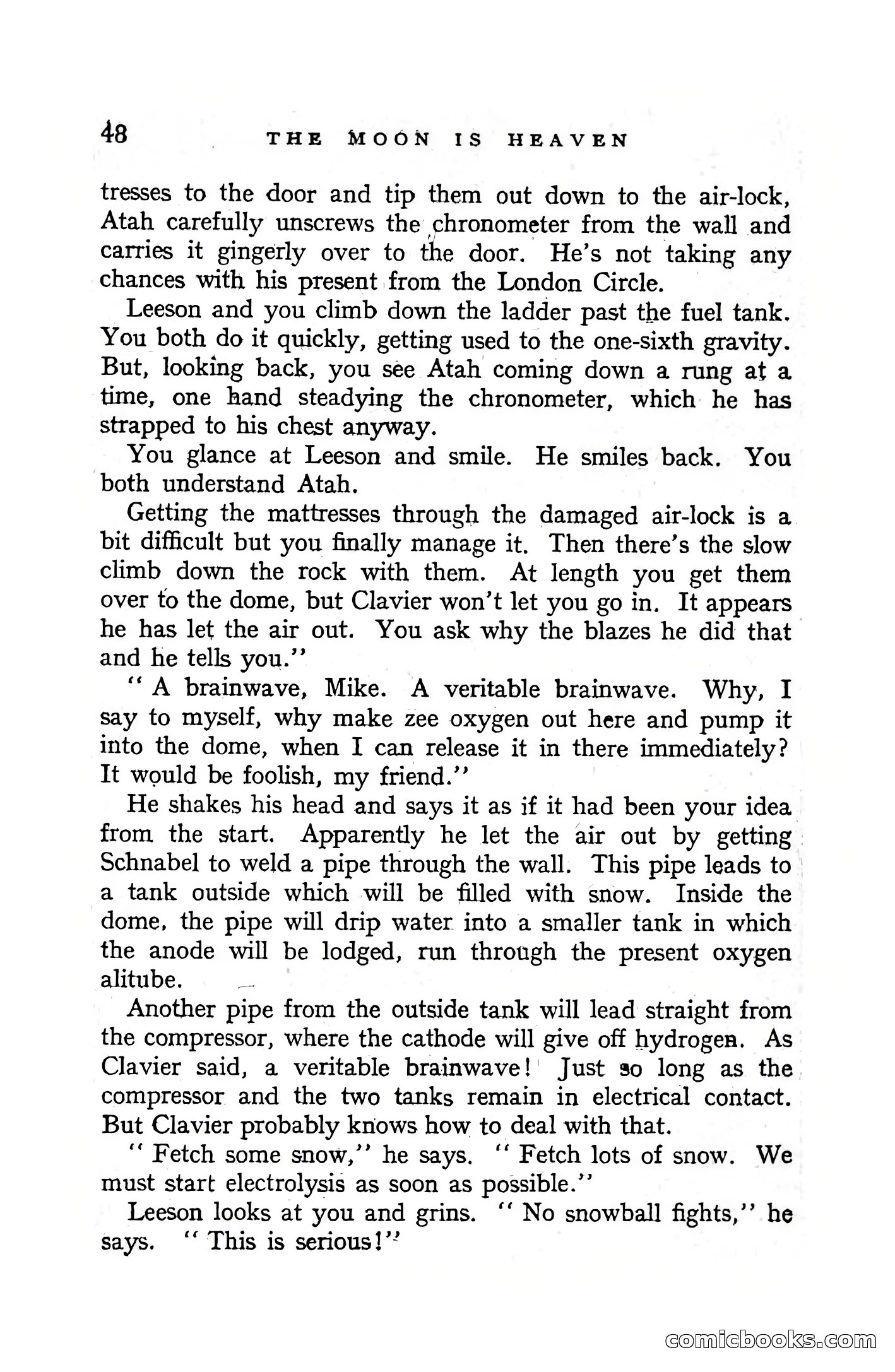 Authentic Science Fiction Monthly, December 1951 — page 50 of 115