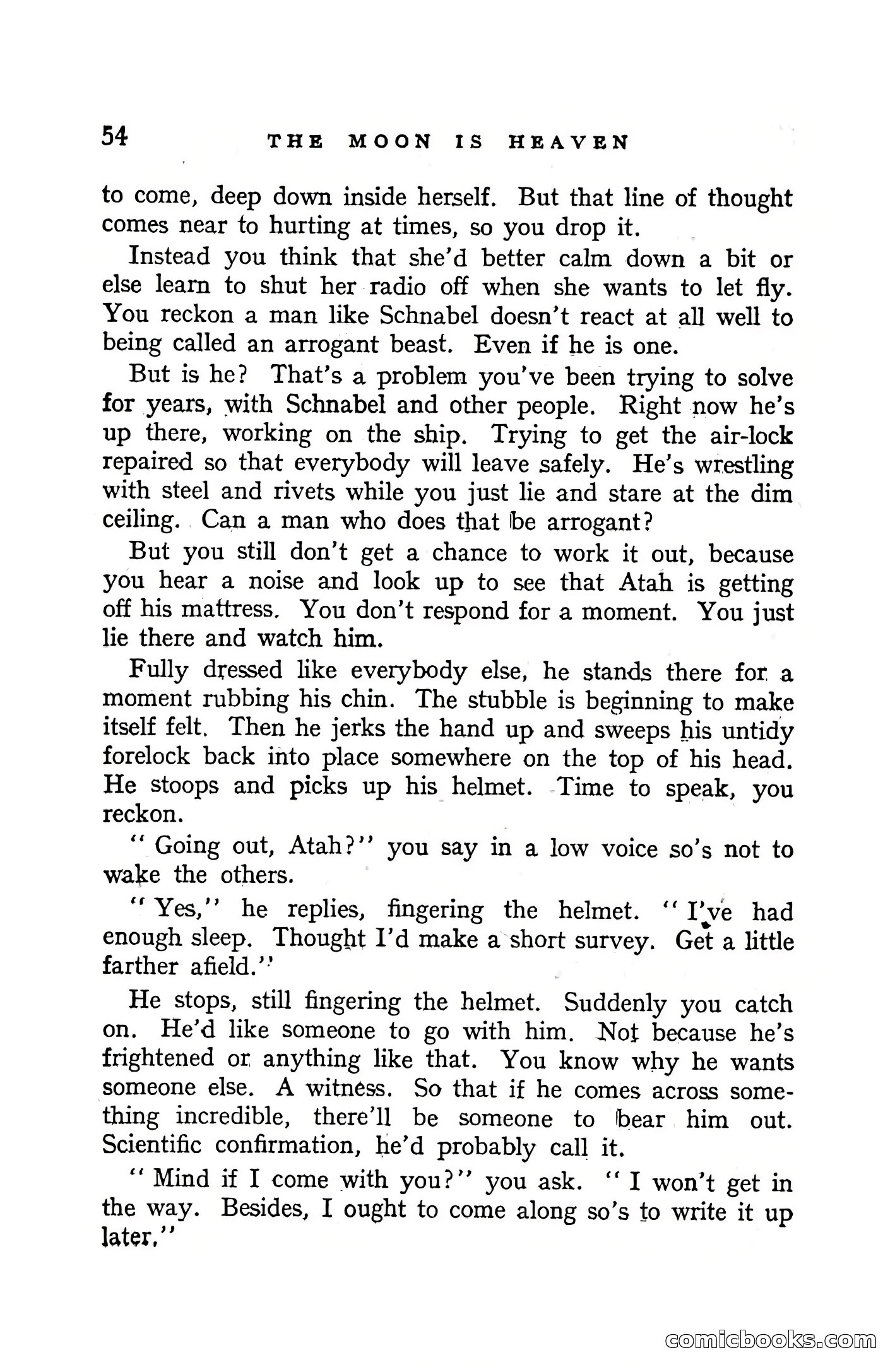 Authentic Science Fiction Monthly, December 1951 — page 56 of 115
