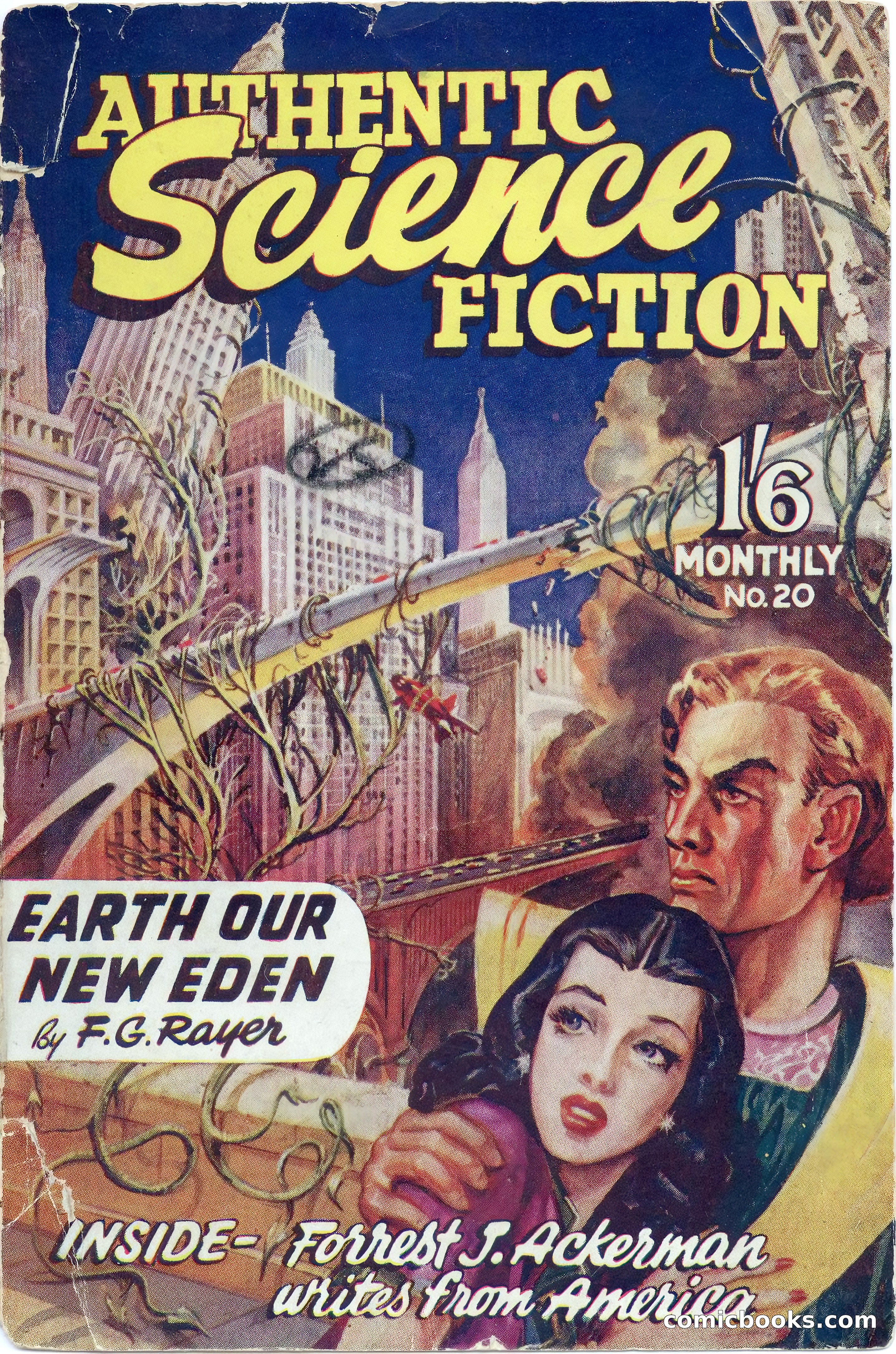 Authentic Science Fiction Monthly, No. 20
