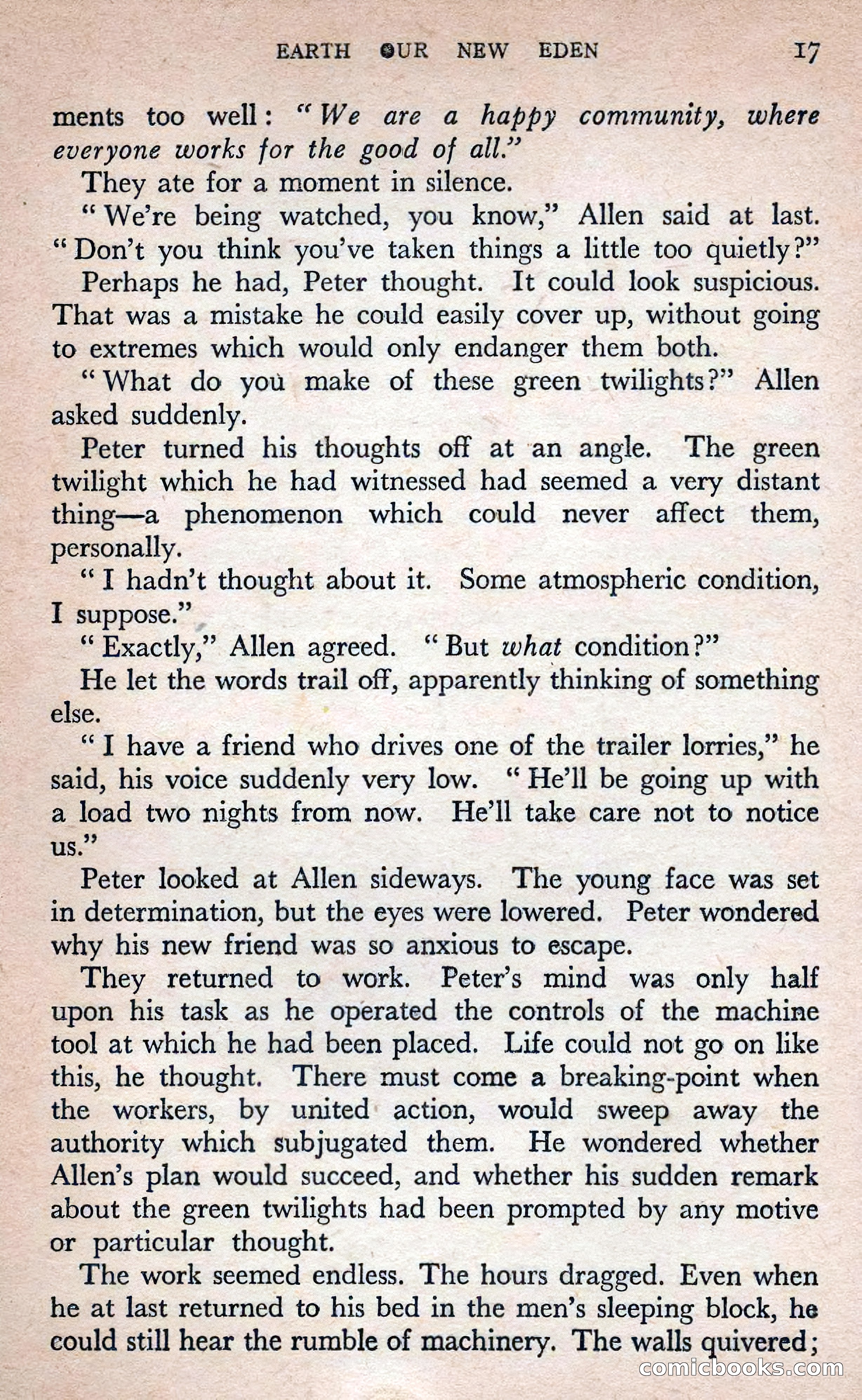 Authentic Science Fiction Monthly, No. 20 — page 18 of 115