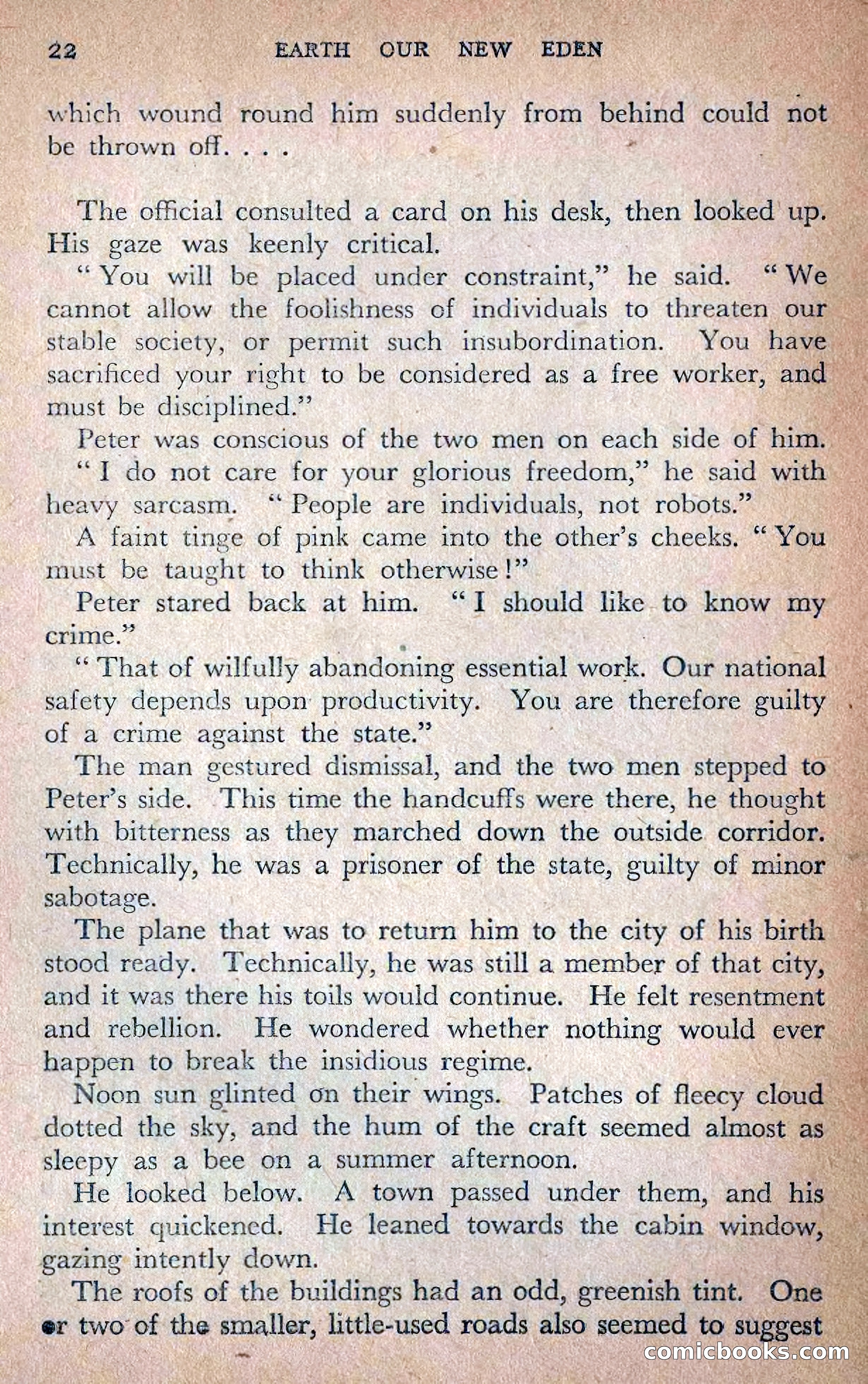 Authentic Science Fiction Monthly, No. 20 — page 23 of 115