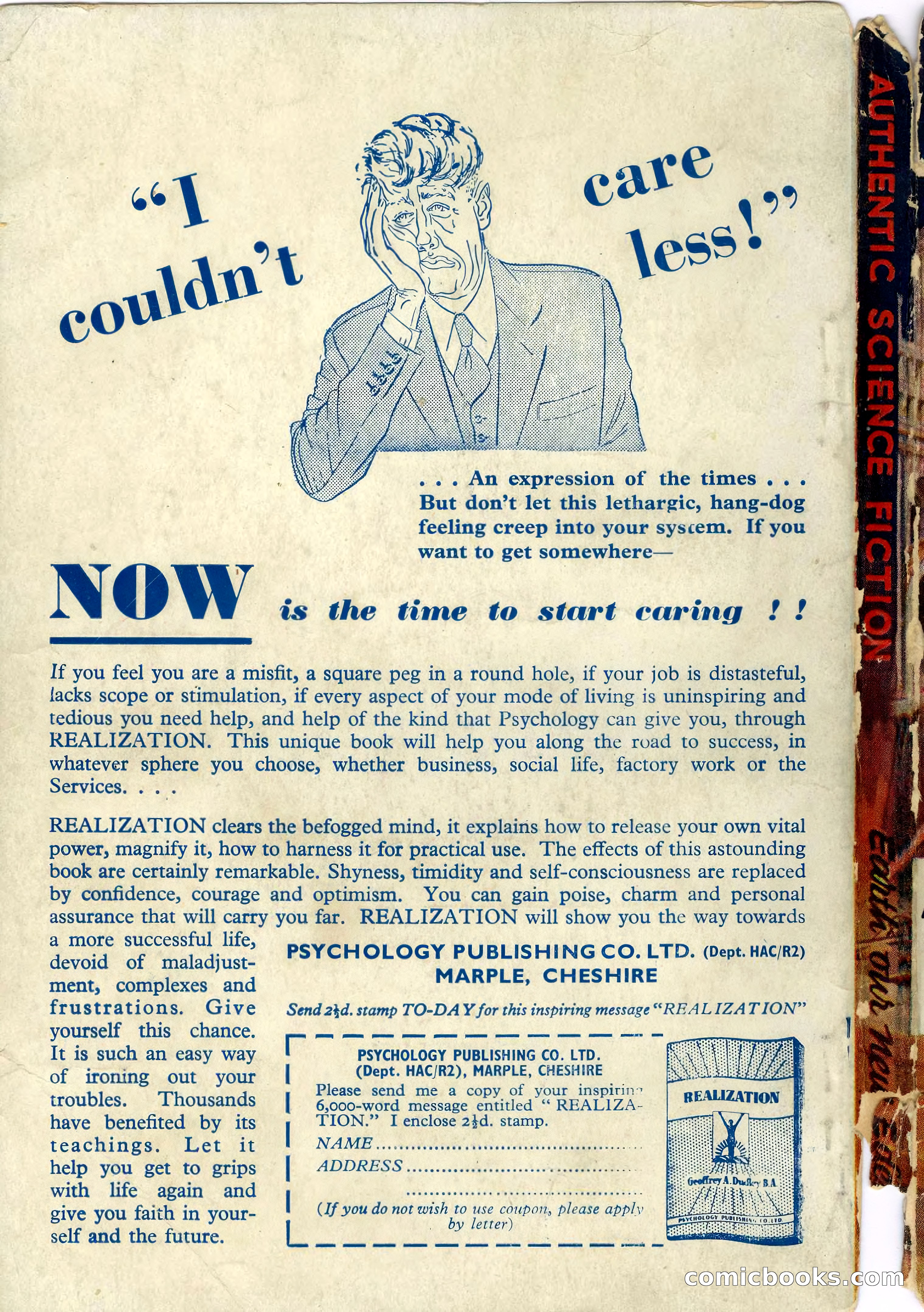 Authentic Science Fiction Monthly, No. 20 — page 114 of 115