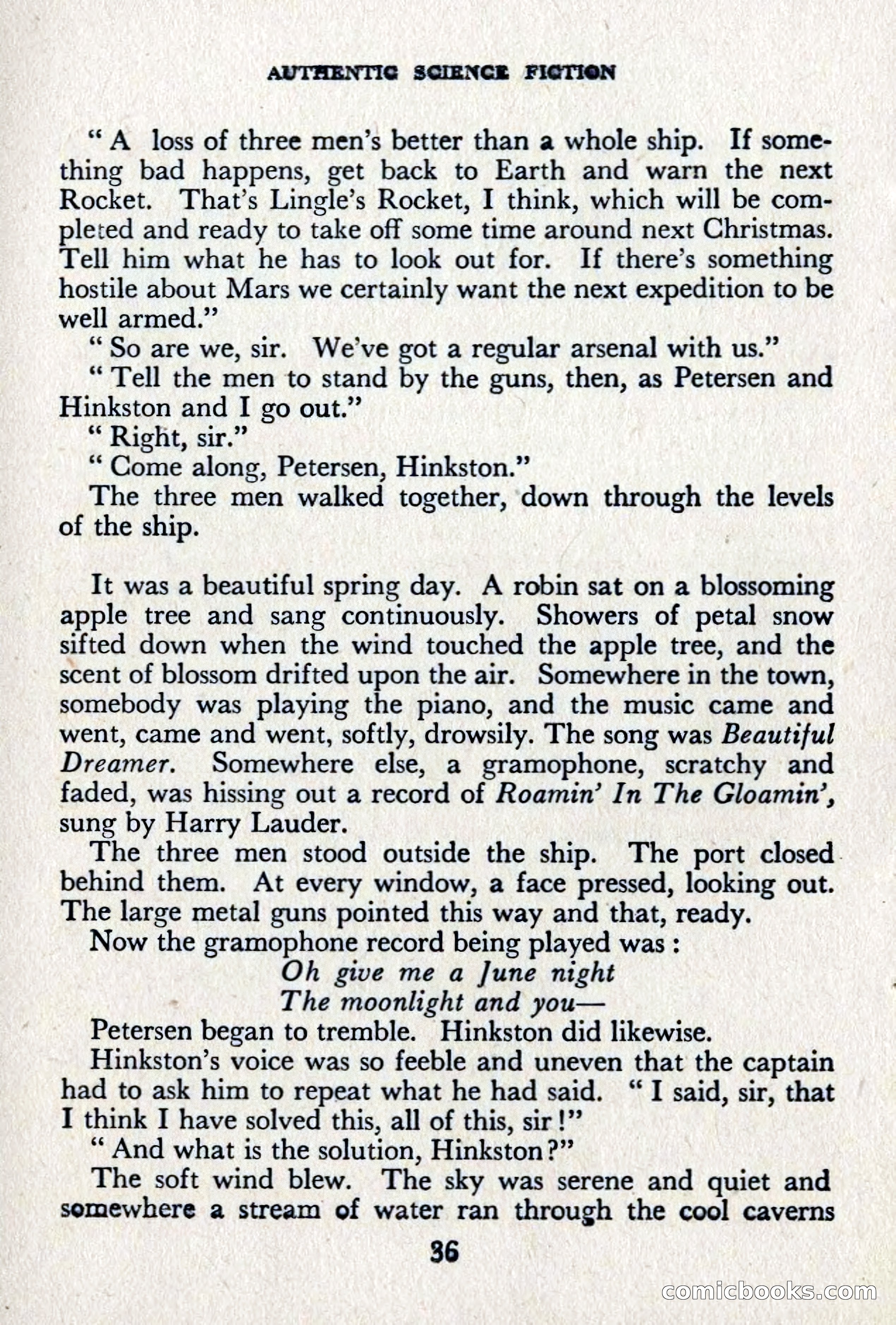 Authentic Science Fiction Monthly, Issue 29 — page 39 of 149