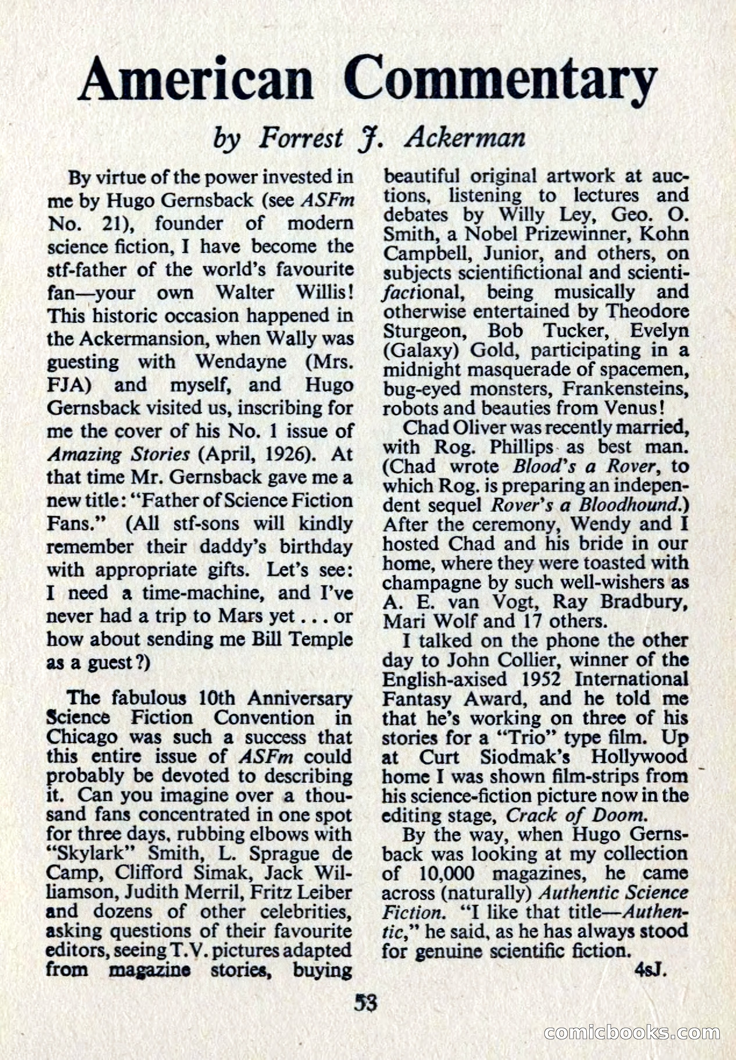 Authentic Science Fiction Monthly, Issue 29 — page 56 of 149
