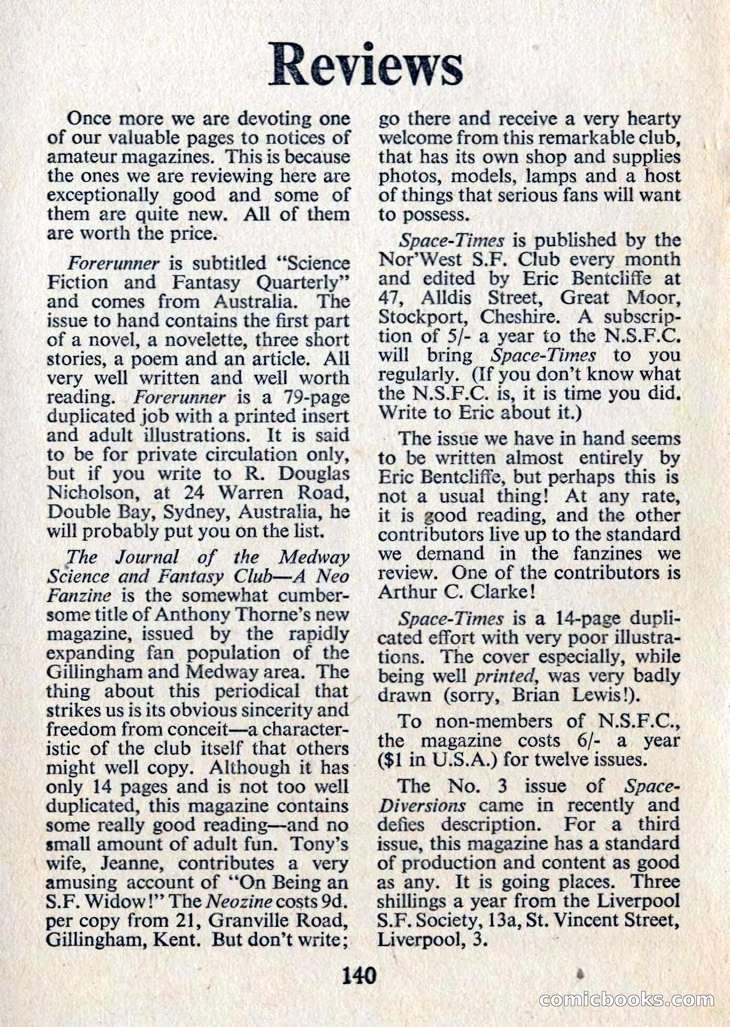 Authentic Science Fiction Monthly, Issue 29 — page 143 of 149