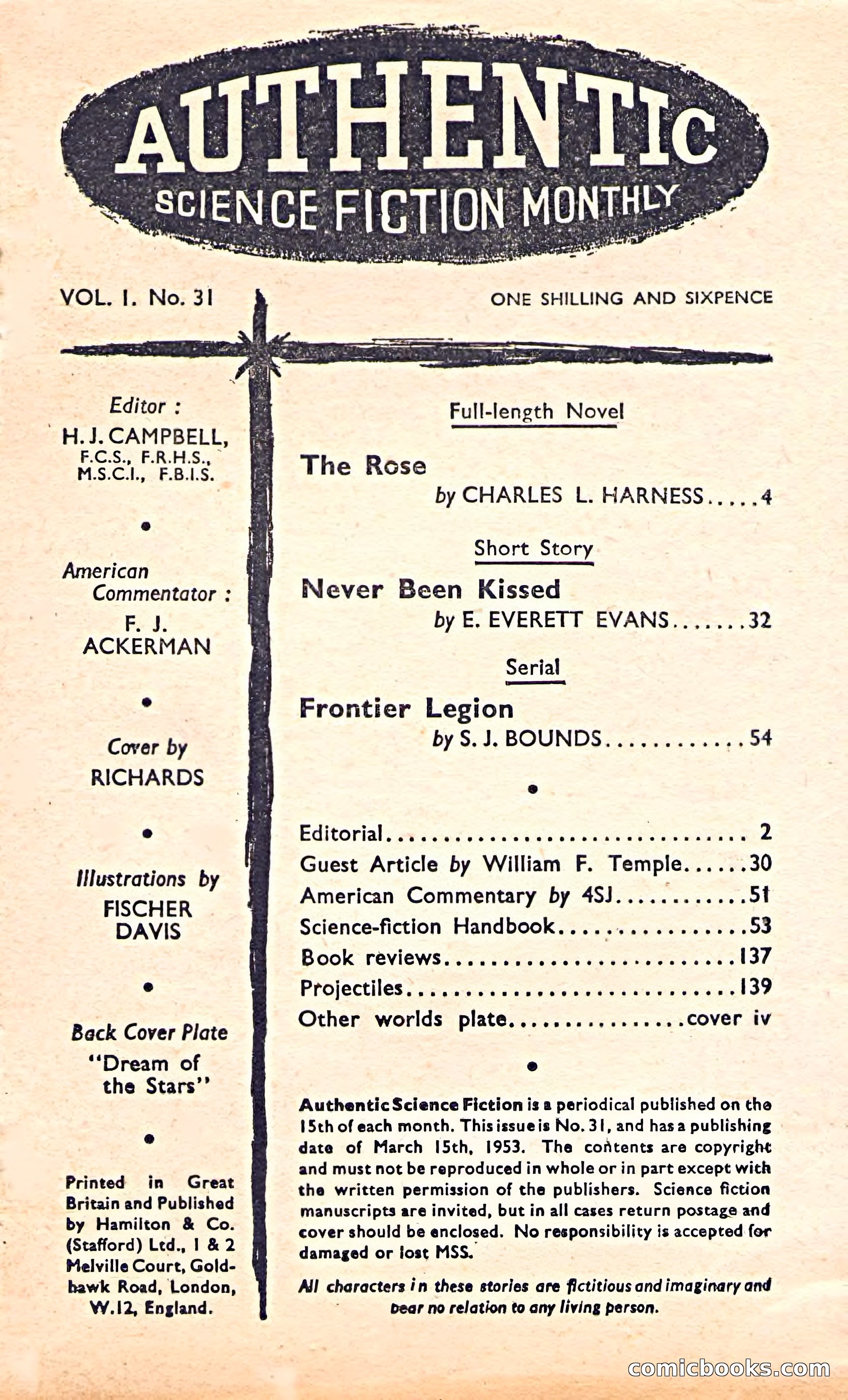Authentic Science Fiction Monthly, No. 31 — page 2 of 149