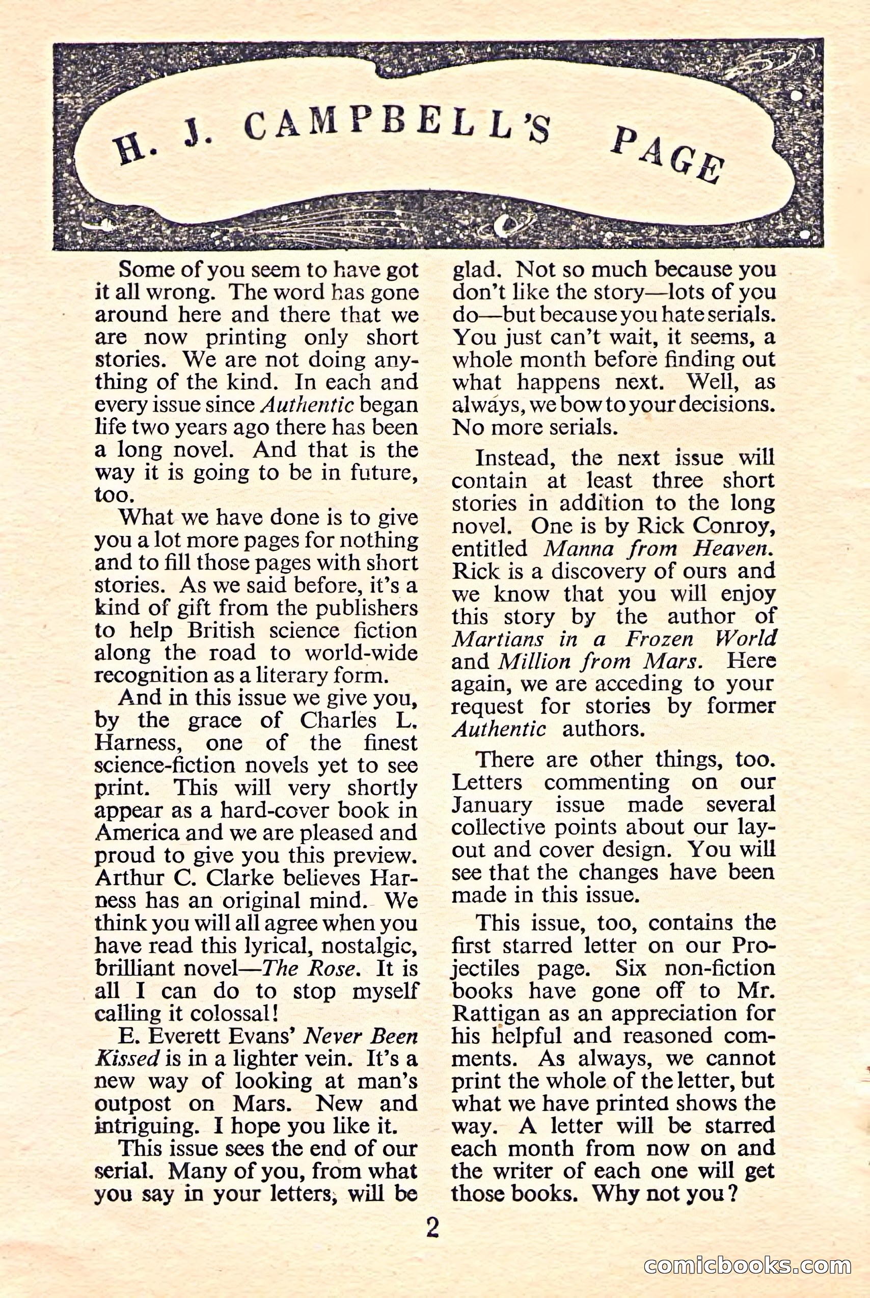 Authentic Science Fiction Monthly, No. 31 — page 3 of 149