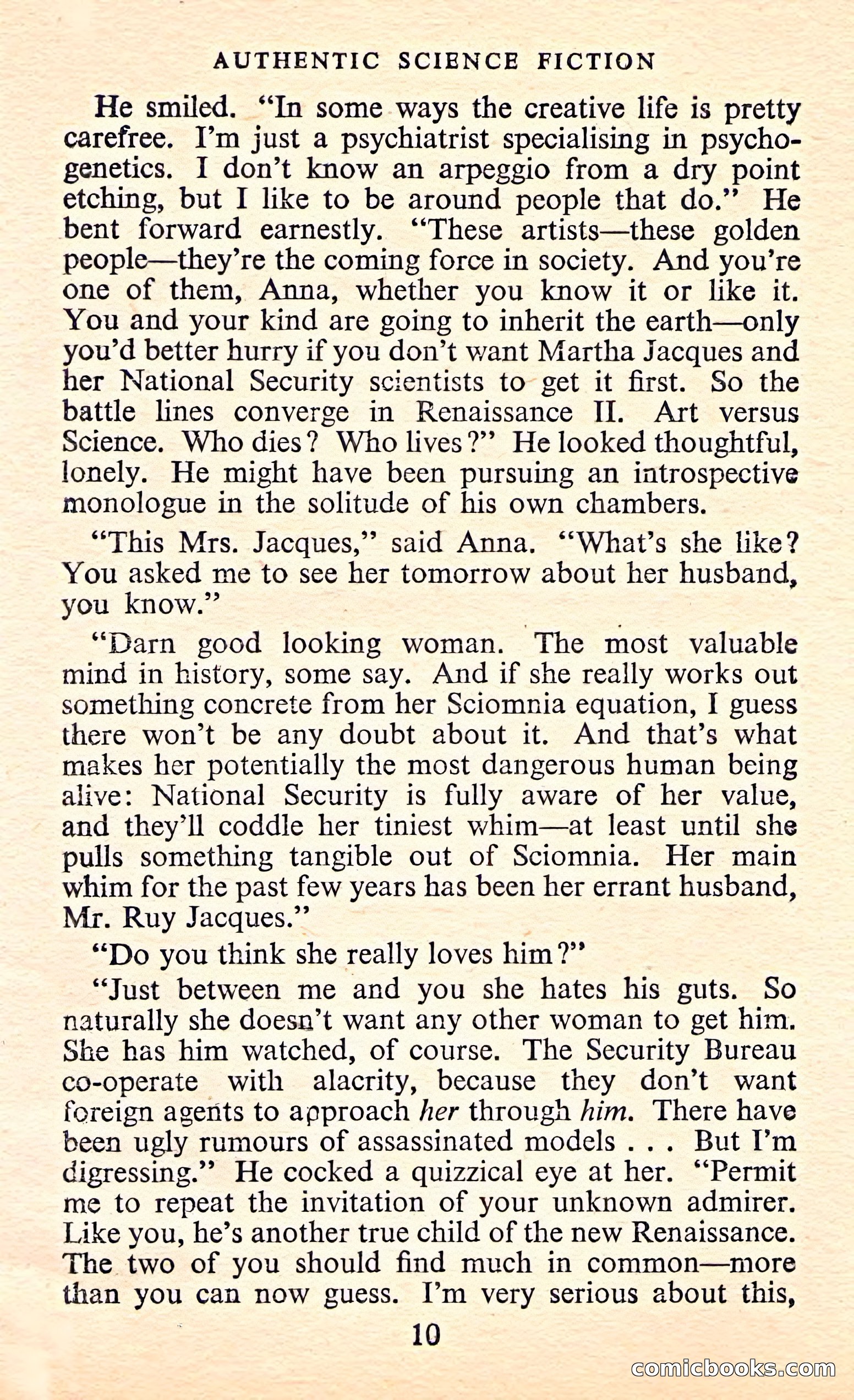 Authentic Science Fiction Monthly, No. 31 — page 11 of 149