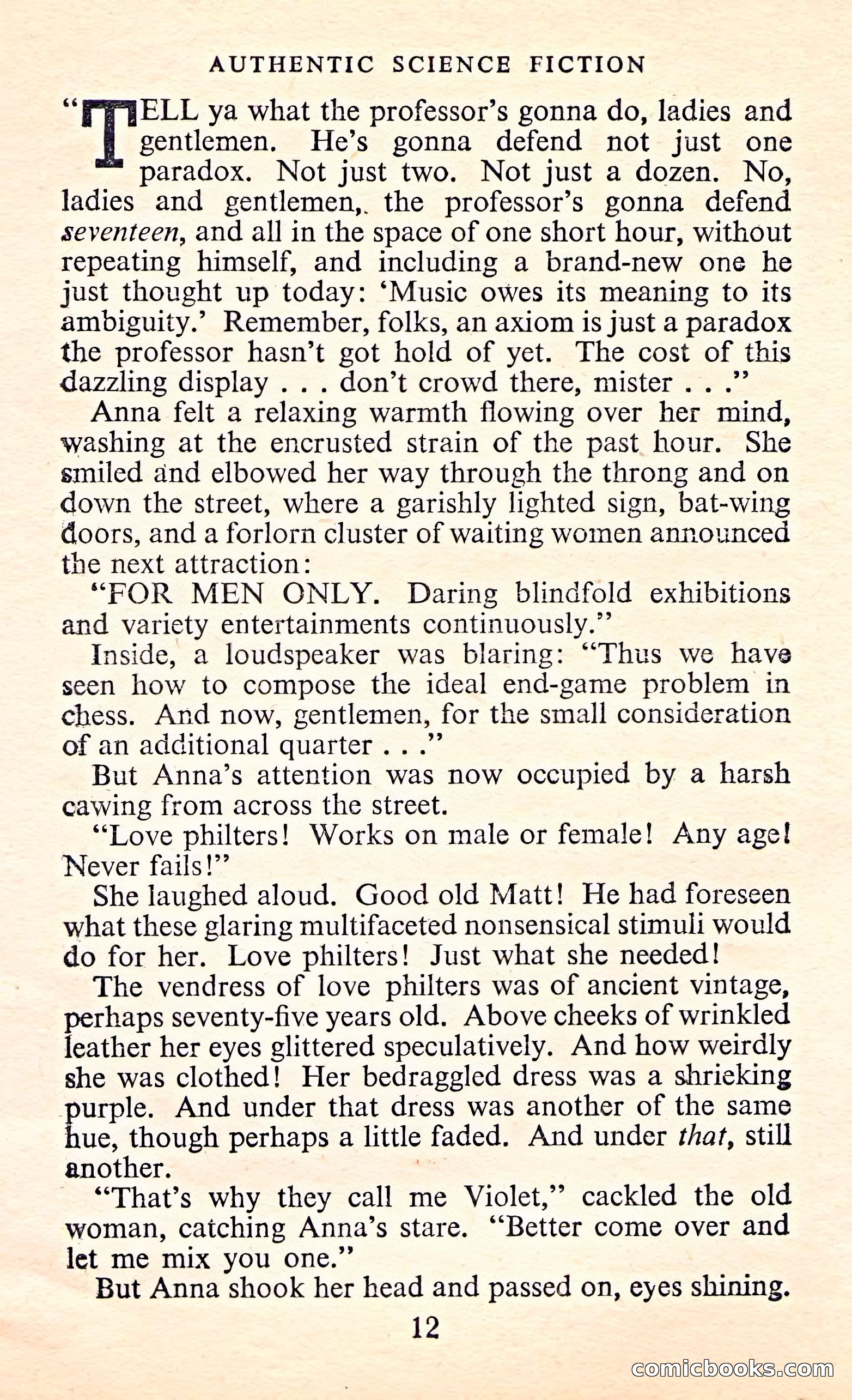 Authentic Science Fiction Monthly, No. 31 — page 13 of 149