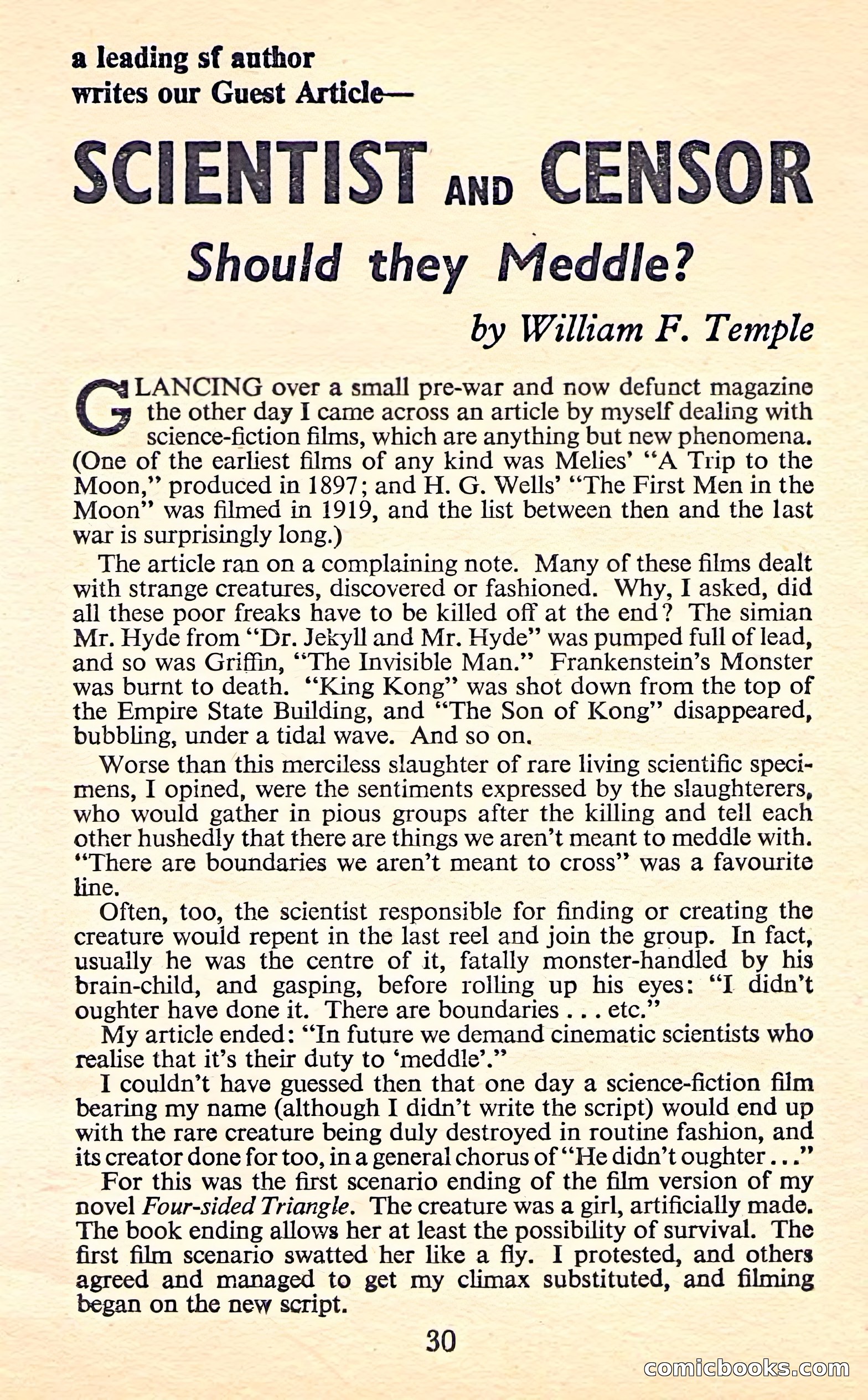 Authentic Science Fiction Monthly, No. 31 — page 31 of 149
