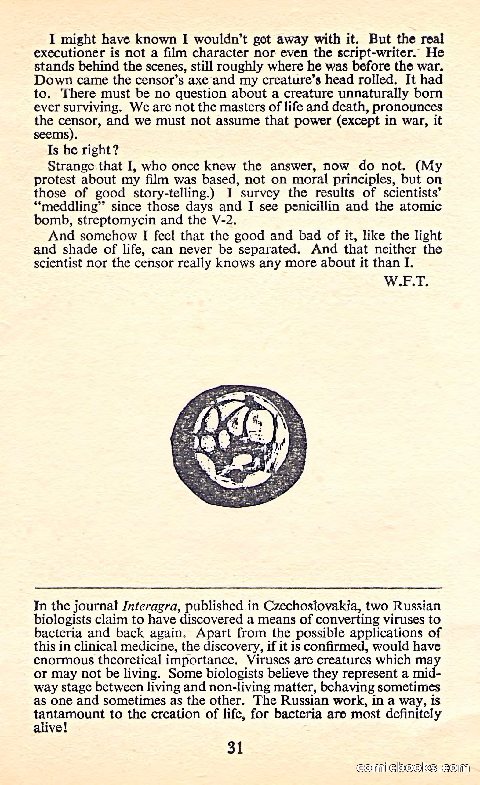 Authentic Science Fiction Monthly, No. 31 — page 32 of 149