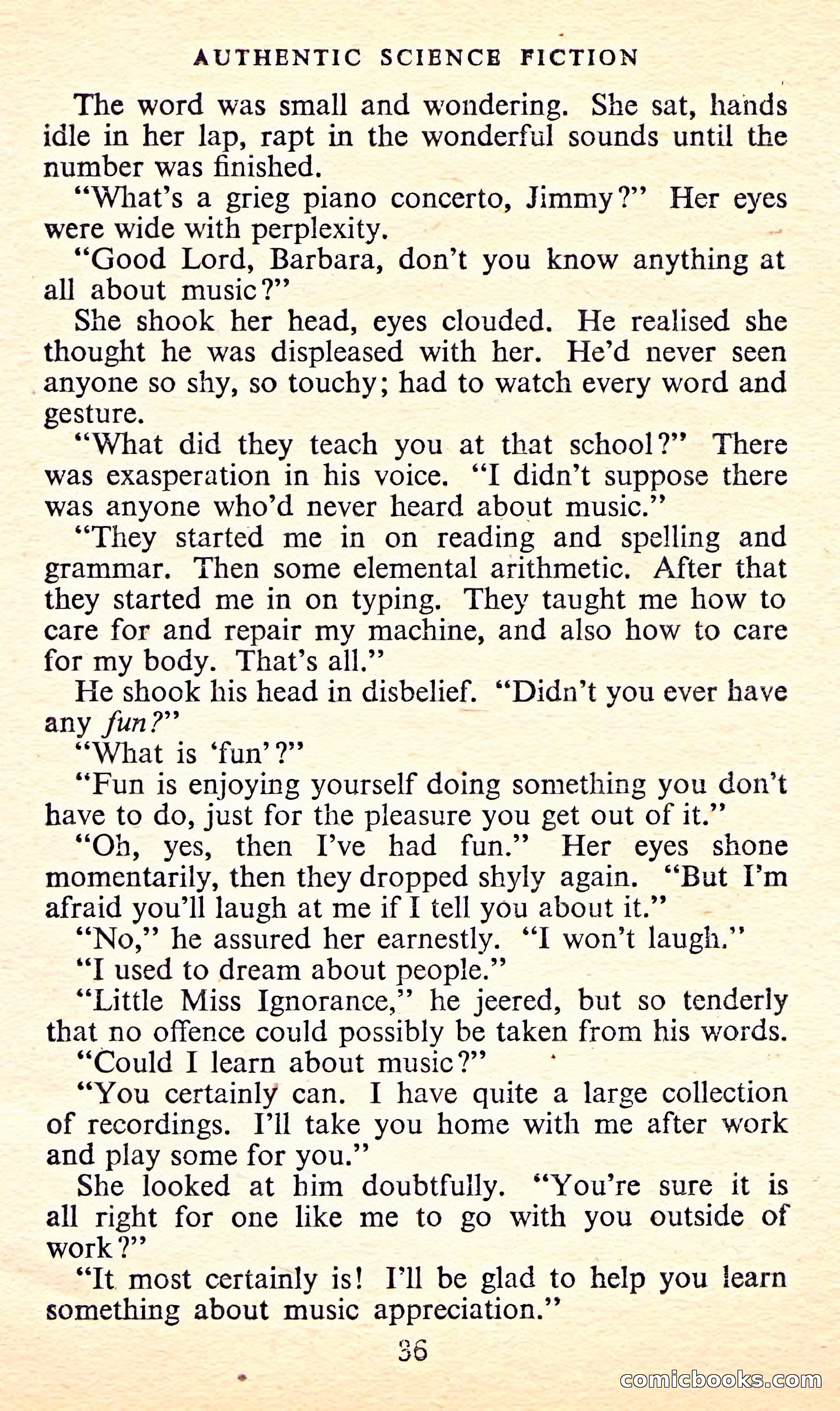 Authentic Science Fiction Monthly, No. 31 — page 37 of 149